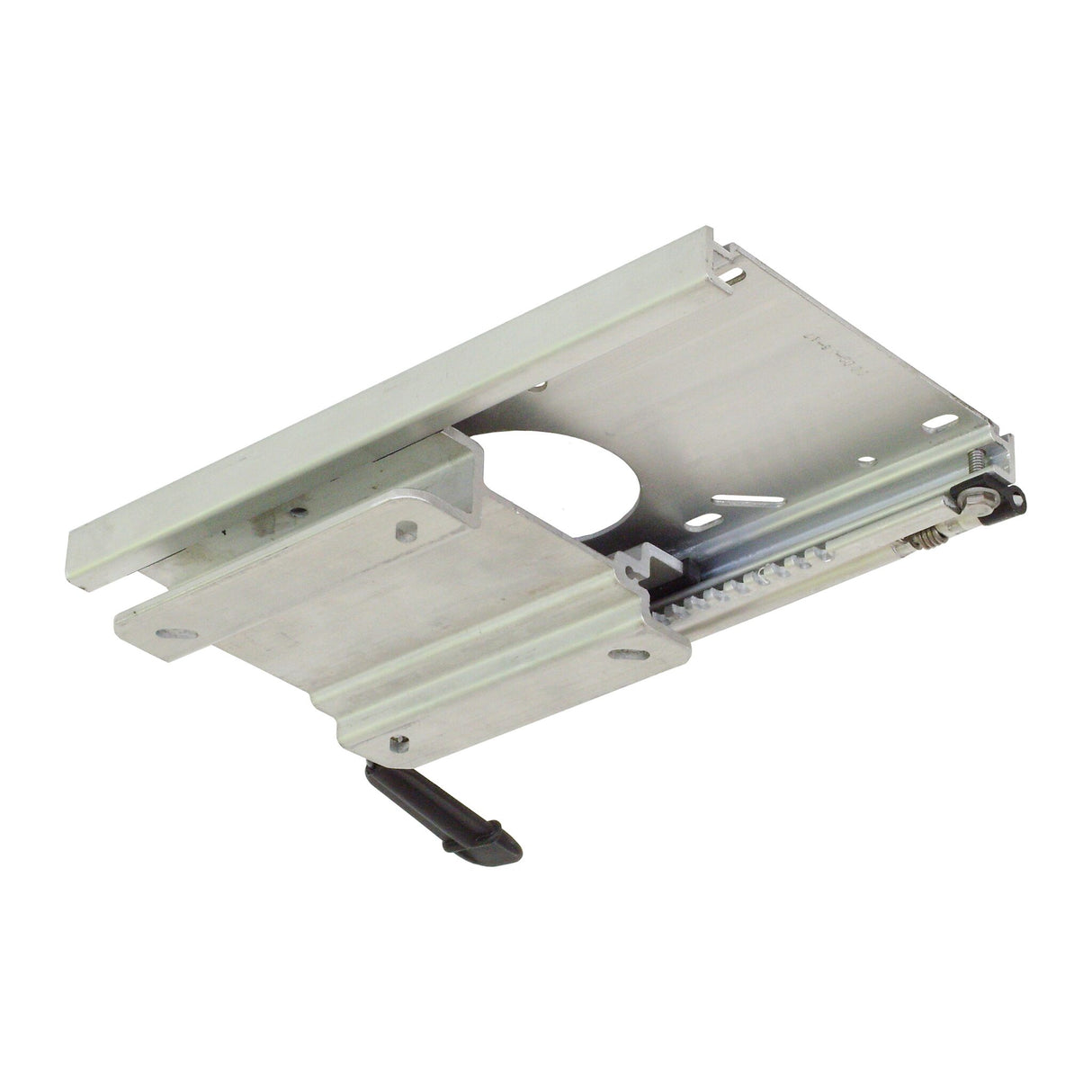 Stuhlschlitten mit 12 Verriegelungspositionen, Sitzschlitten, selbstverriegelnd 114 mm Verstellweg