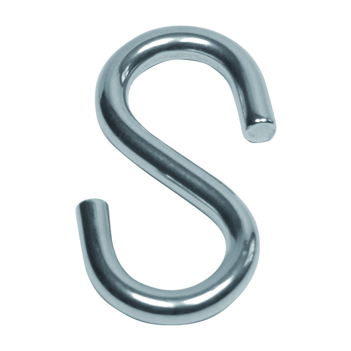 Edelstahl S-Haken - rostbeständig, Edelstahl Haken, ideal für Küche und Werkstatt - 32 - 62 mm