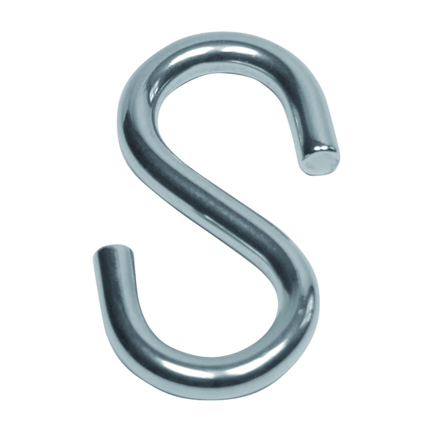 Edelstahl S-Haken - rostbeständig, Edelstahl Haken, ideal für Küche und Werkstatt - 32 - 62 mm