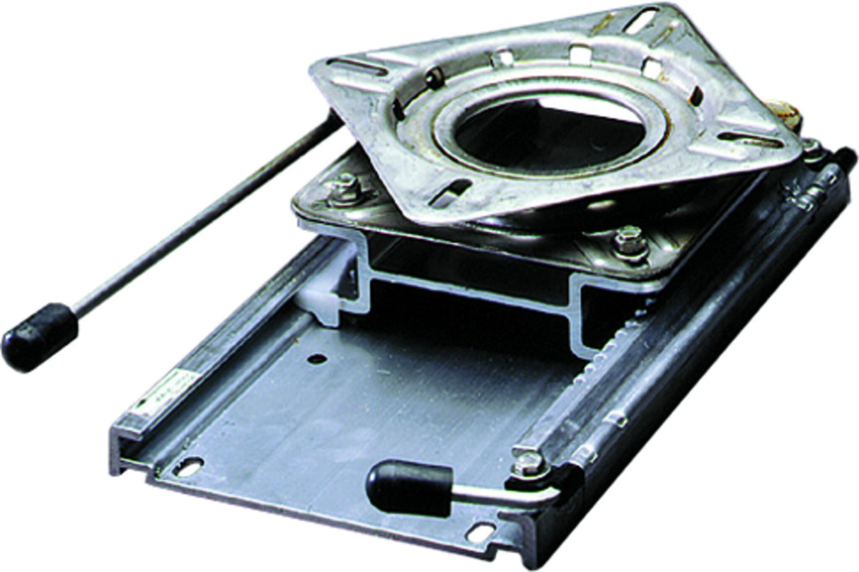 Schlitten Drehplatte 360° drehbar, Verriegelung 12 Positionen, Selbstverriegelung Vorwärtsrichtung