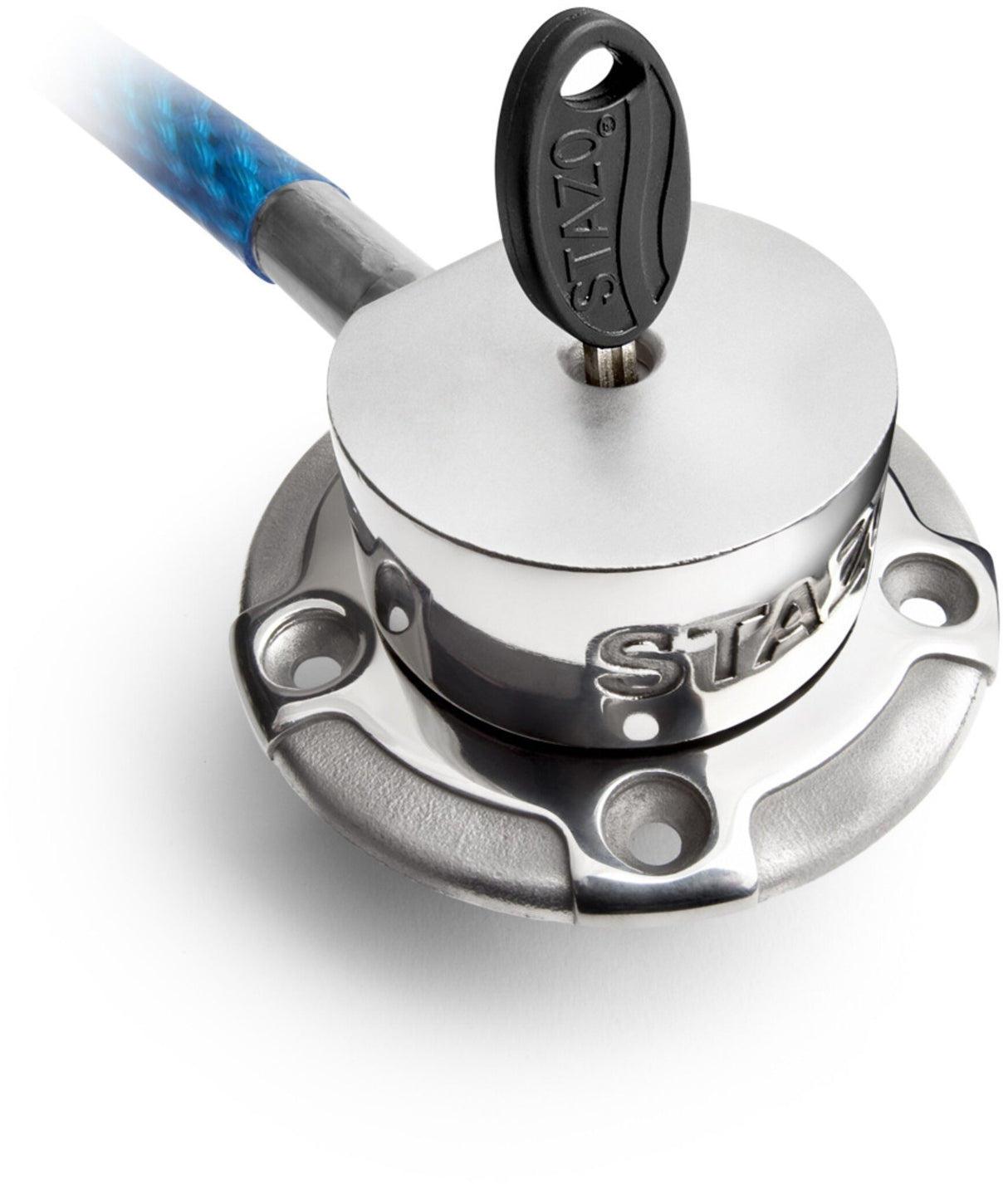 Stazo lock stainless steel anti-theft device, security lock, security level 7, including 250 cm cable