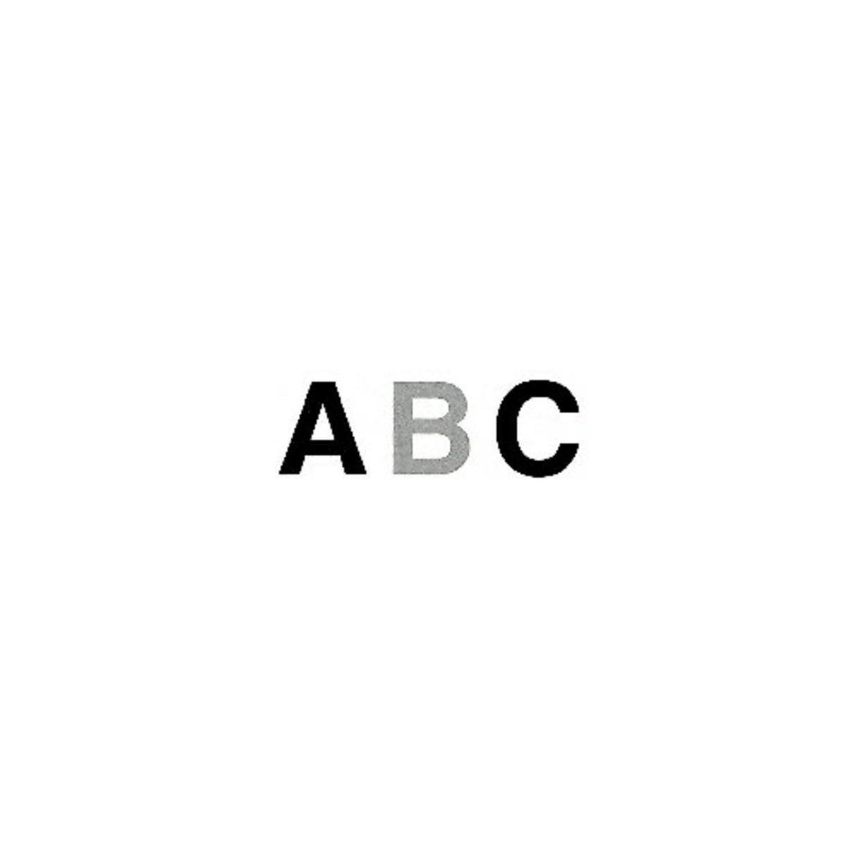 Selbstklebende PVC Zahlen und Buchstaben, wasserfest, ideale Kennzeichnung für Boote und Wasserfahrzeuge - weiß oder schwarz