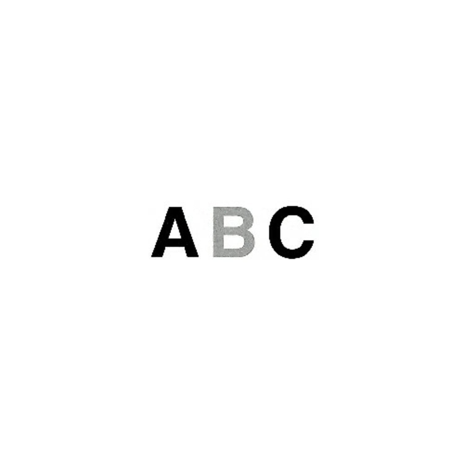 Selbstklebende PVC Zahlen und Buchstaben, wasserfest, ideale Kennzeichnung für Boote und Wasserfahrzeuge - weiß oder schwarz