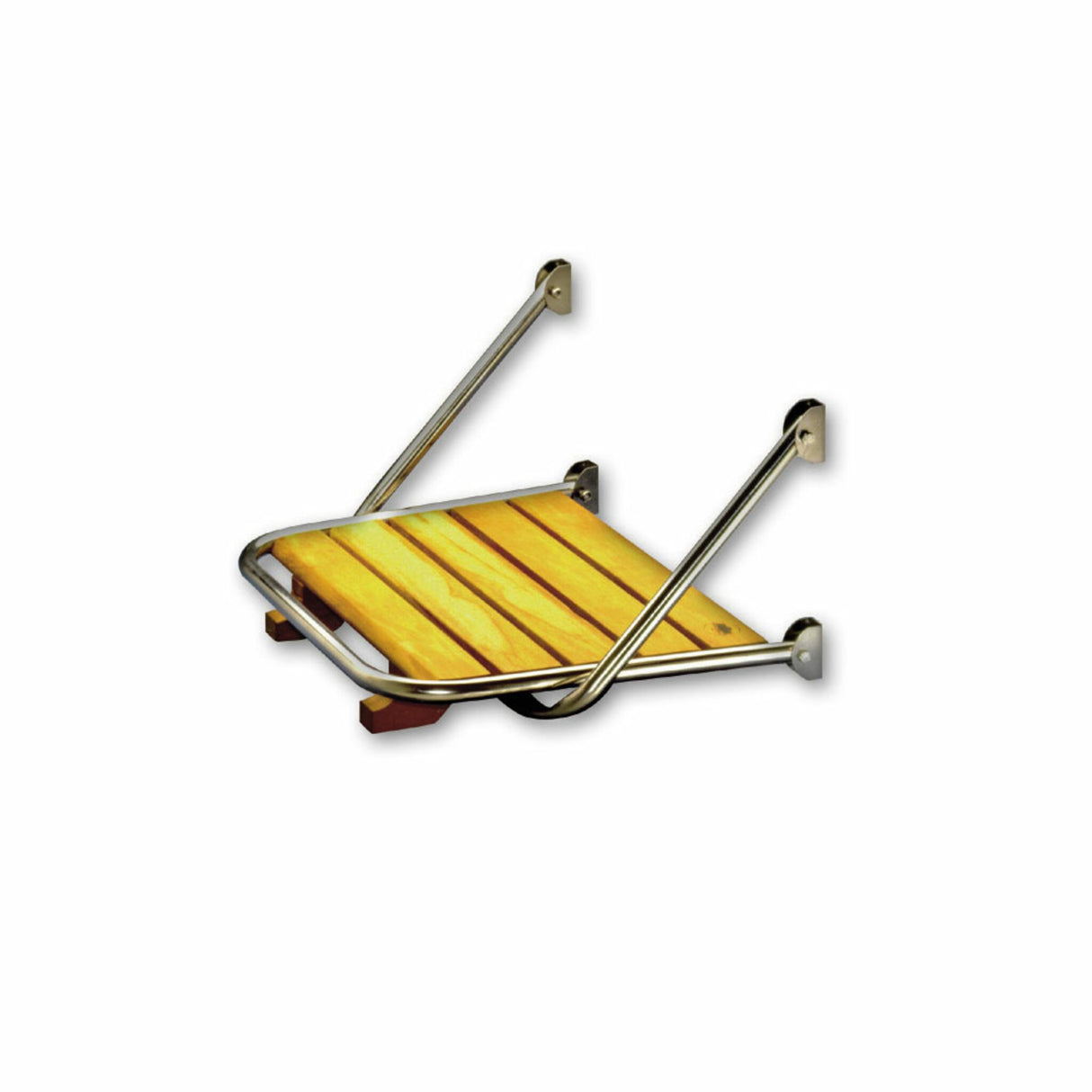 Teakholz Badeplattform Typ 2, edle Badeplattform für komfortables An- und Ablegen vom Boot - 48 - 60 cm