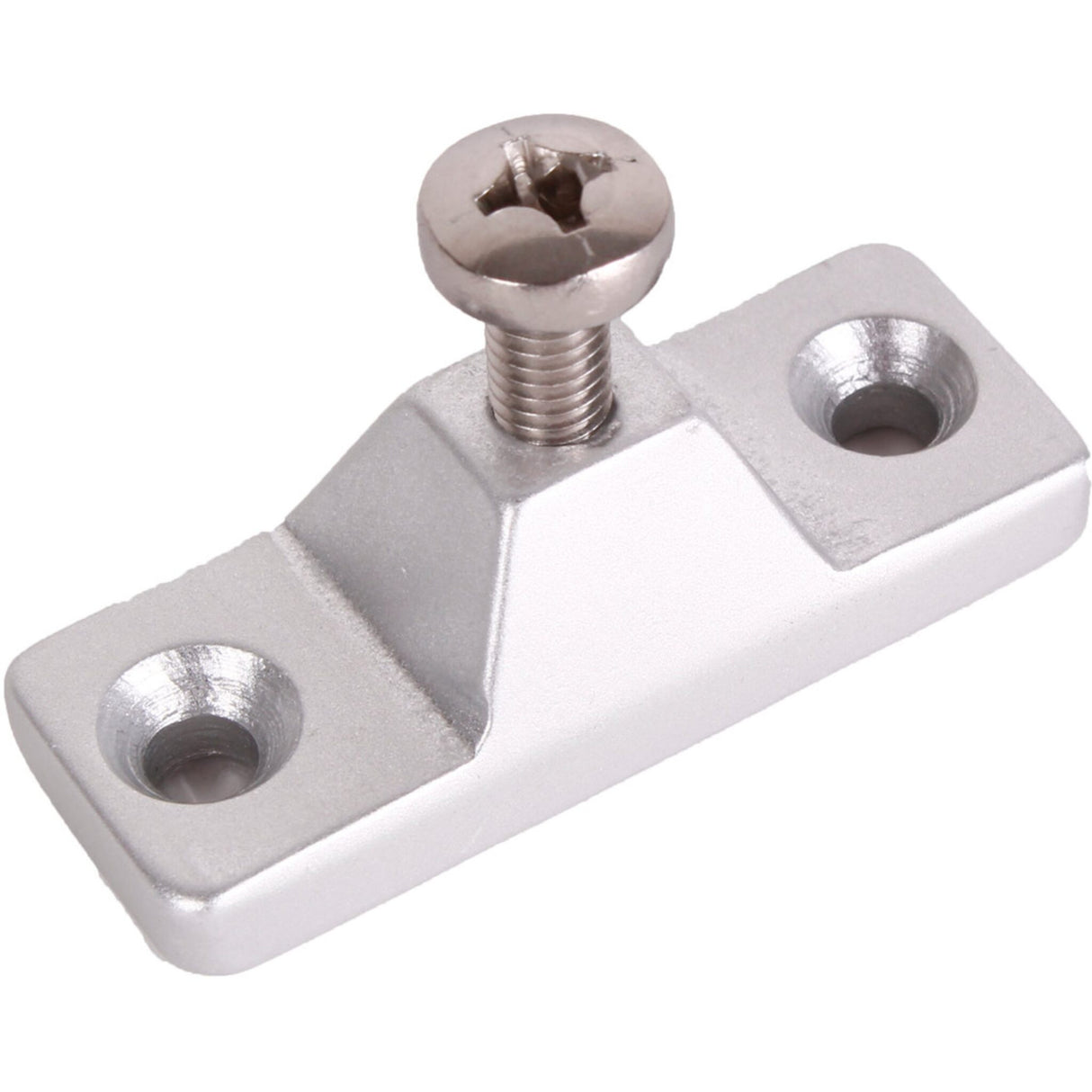 Pfeiffer Marine folding deck side plate aluminum 2-hole fastening, boat cover spare part, anodized