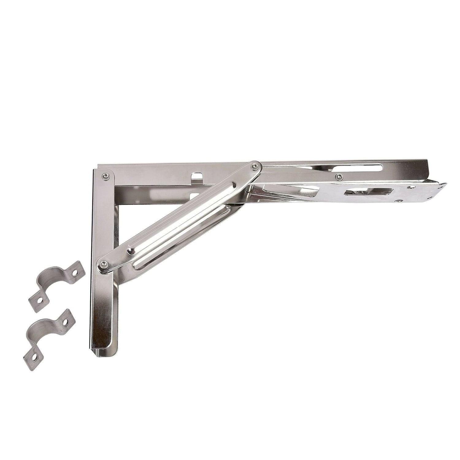 Niro Klapphalter Set für Cockpittisch 25 mm-Rohrmontage, Klappsystem, platzsparend
