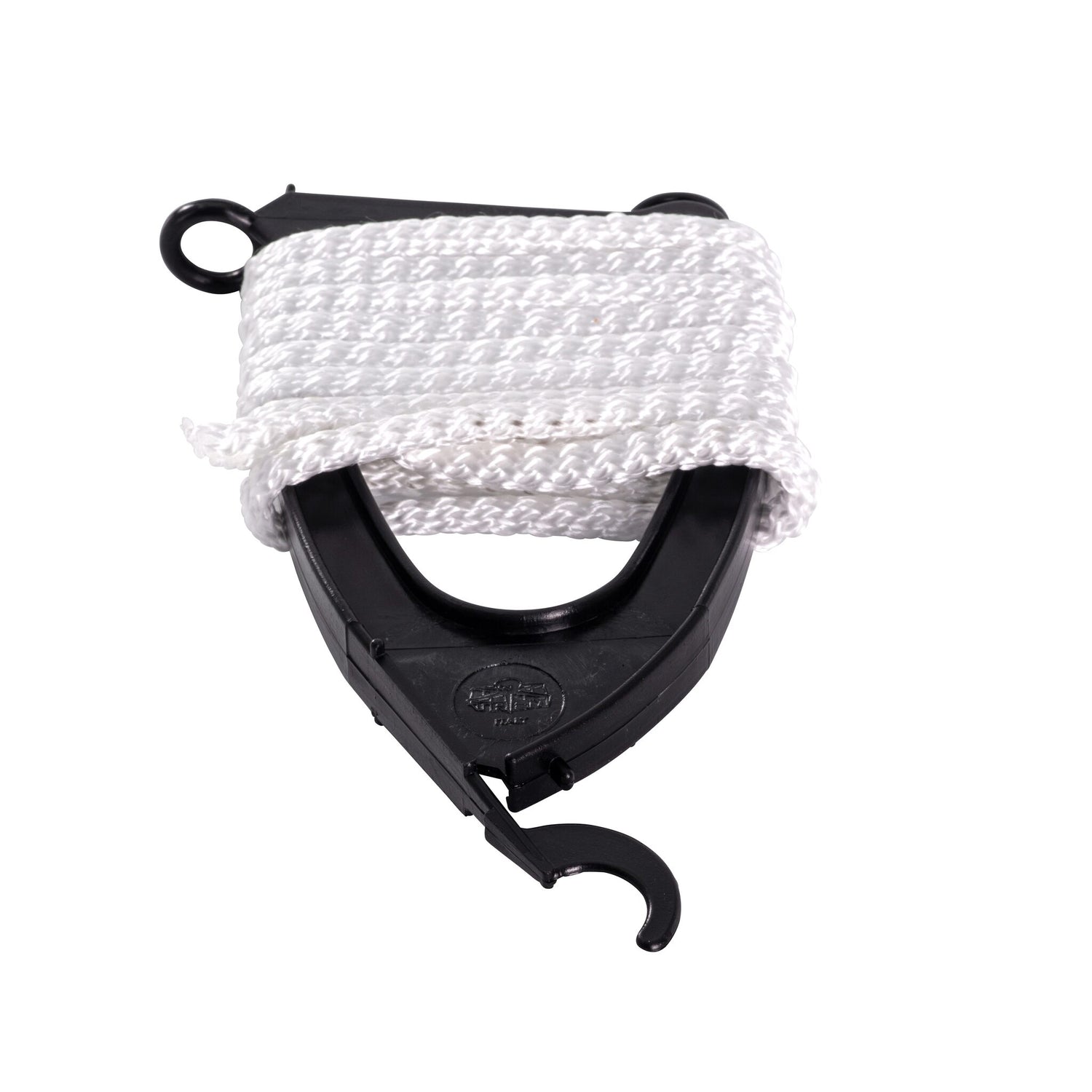JOLLY HOOK Leinen-Einfädler schwarz aus Nylon, Festmacher-Werkzeug, günstig und einfach montierbar