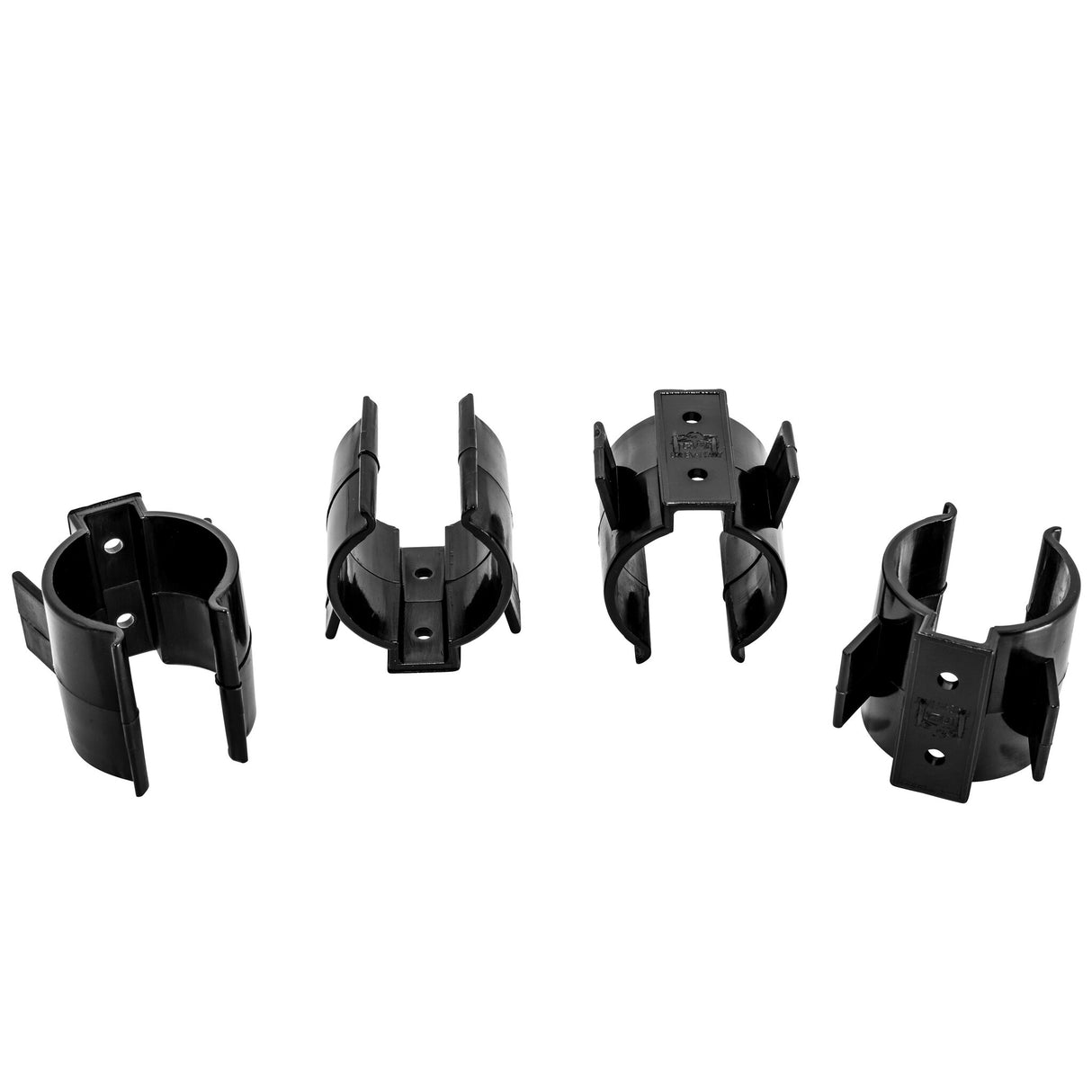 Befestigungsclip 4er Set, Nylon-Clip für Ordnung und Sicherheit bei Paddeln, Pumpen & mehr - 25 - 40 mm Durchmesser