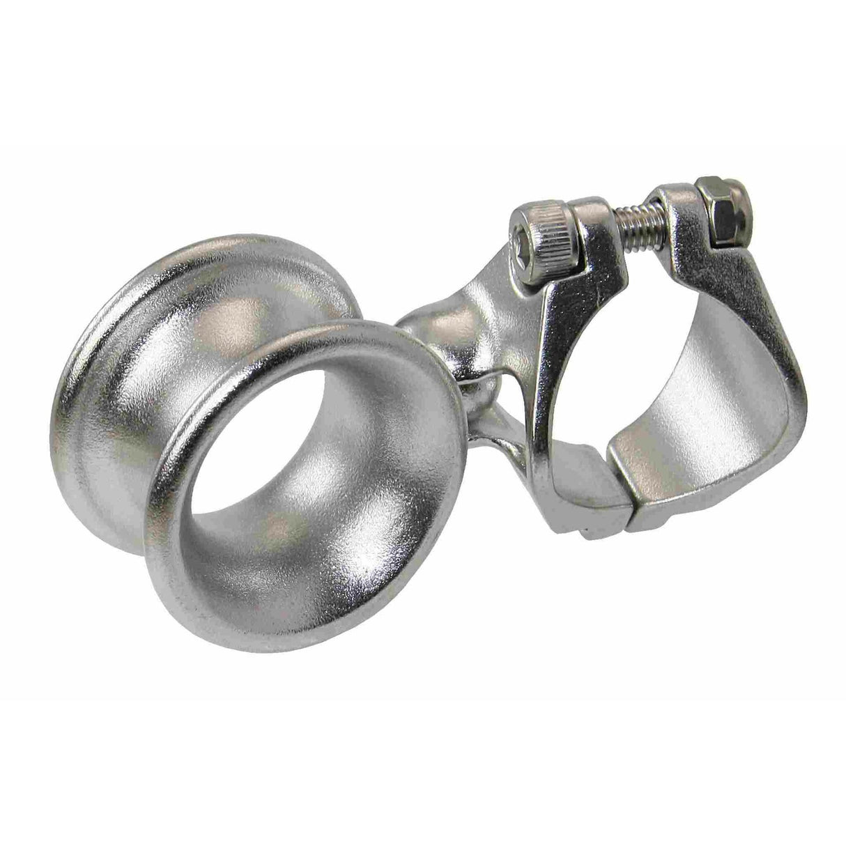 WICHARD Reffleinenführung Kugelgelenk Edelstahl Relingsstützen 25/28 mm Maxi Refflein 20 mm Bootszubehör USP