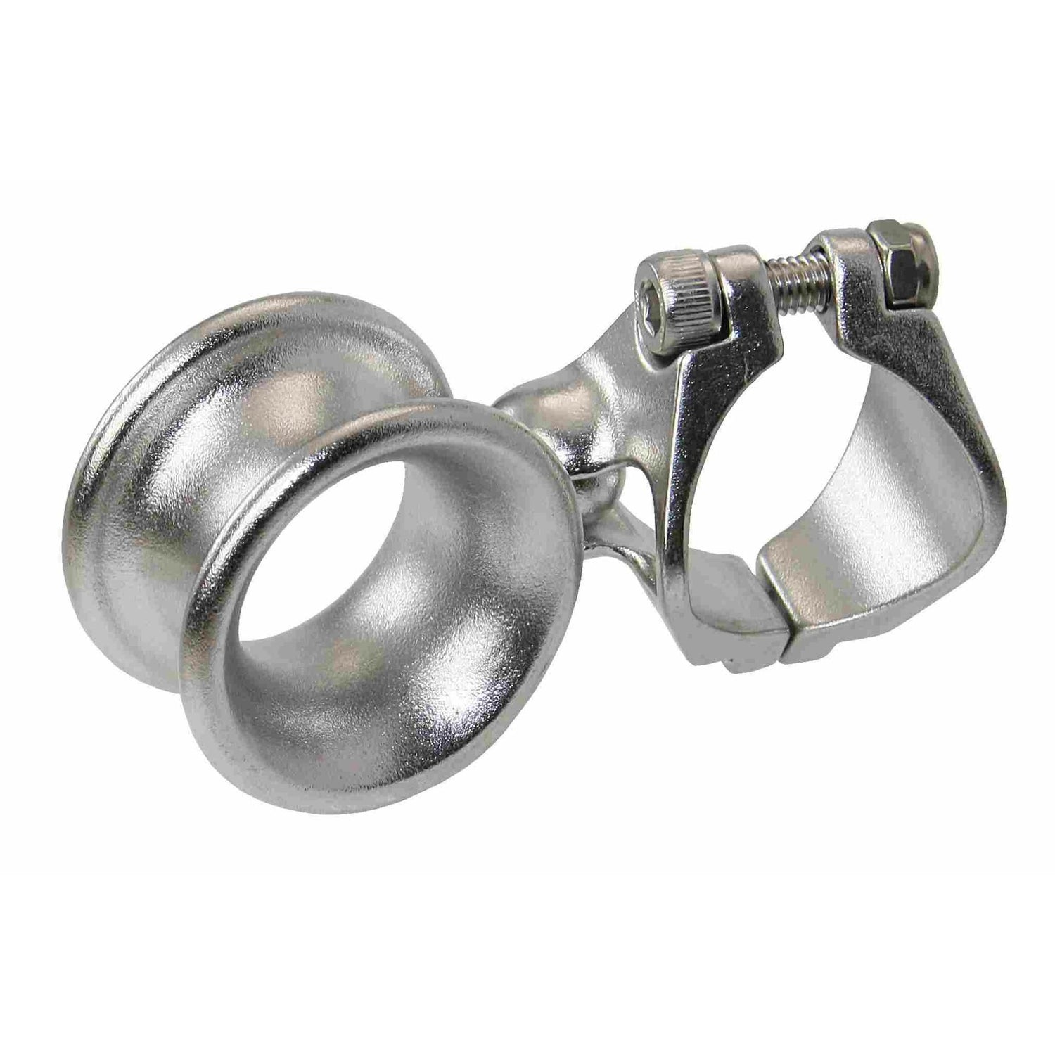 WICHARD Reffleinenführung Kugelgelenk Edelstahl Relingsstützen 25/28 mm Maxi Refflein 20 mm Bootszubehör USP