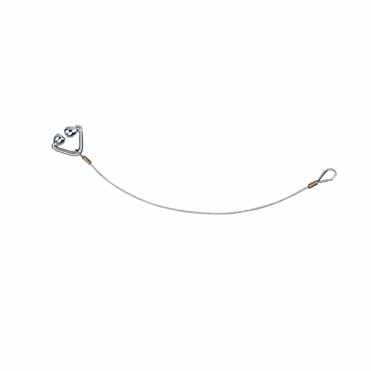 Easylock Vorsegel-Feeder Edelstahl Drahtstropp 310 mm, Einfädler Profilvorstag, langlebig und korrosionsbeständig