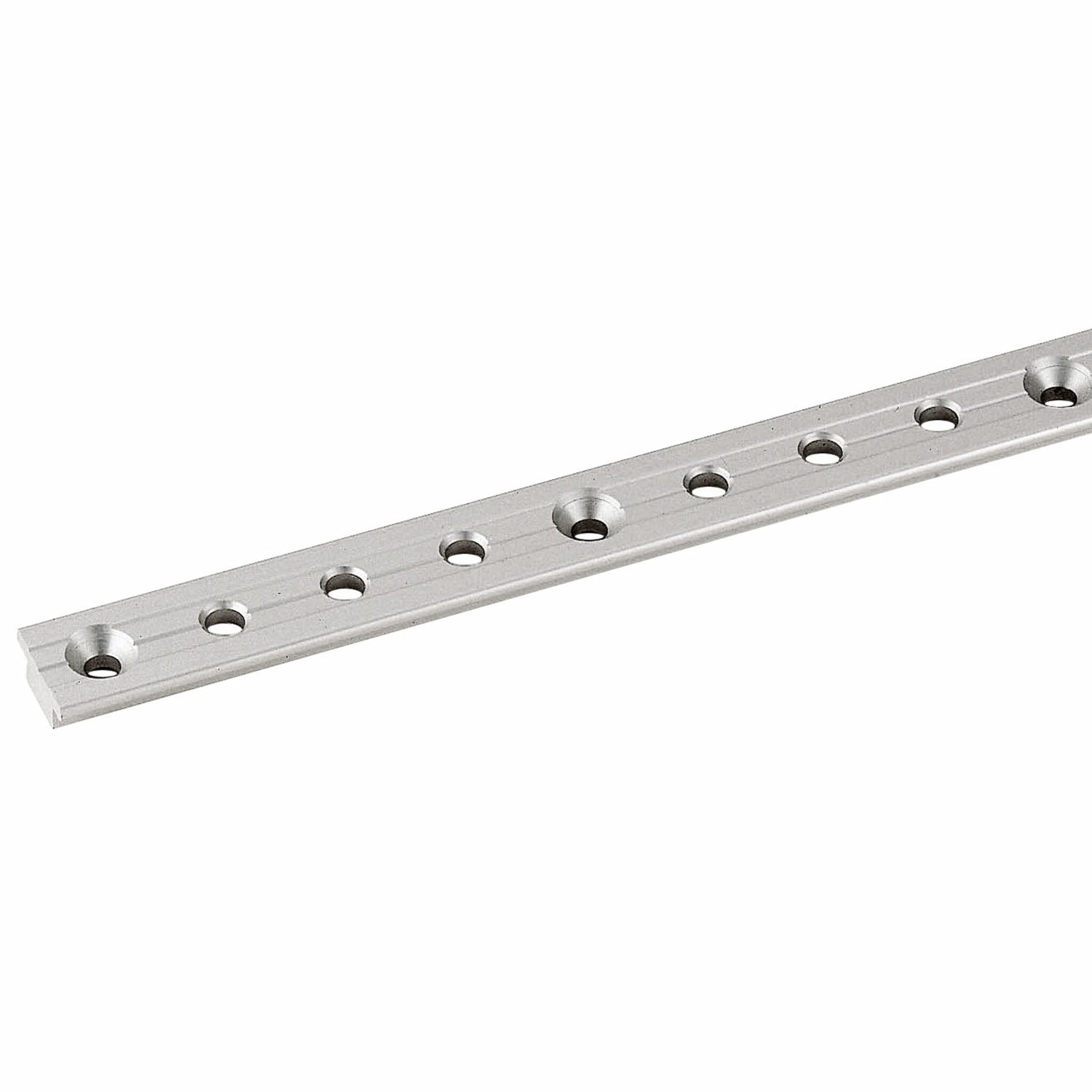 SPRENGER T-Schiene seewasserfestes Aluminium, Aluminiumprofil, korrosionsbeständig 20 x 3 mm - 50 - 100 cm