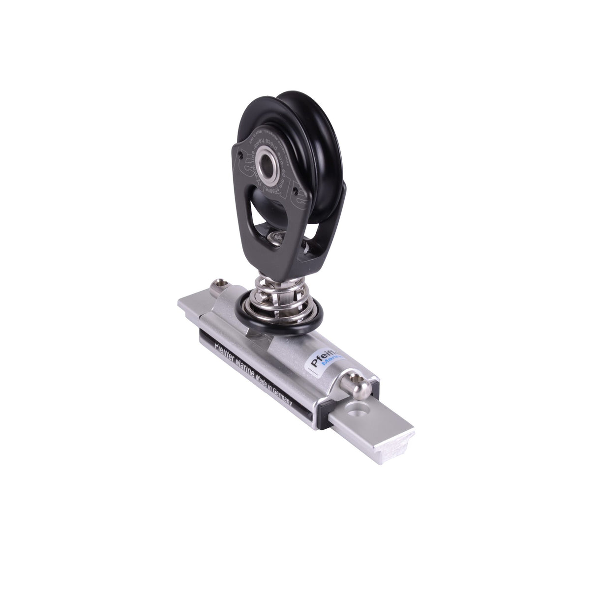 Pfeiffer Genua-Schlitten mit stehendem Antal Block, stufenlos verstellbar, hohe Bruchlast von 500–800 kg - 32x6 mm oder 25x4 mm