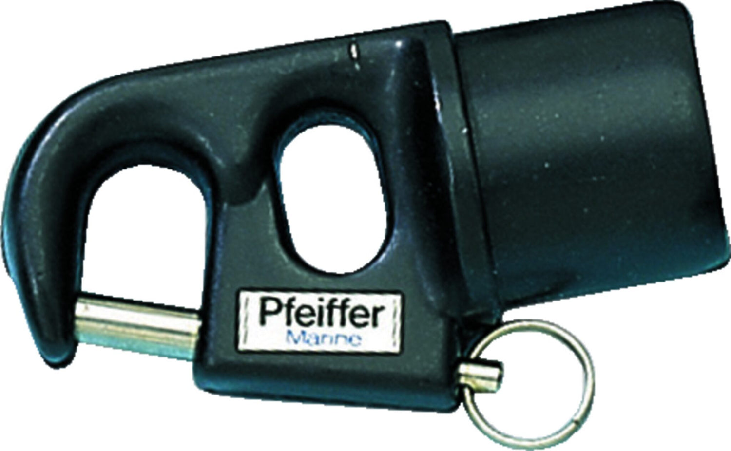 Spinnakerbaumbeschlag Aluminium geschmiedet schwarz eloxiert, Y-Winkelbeschlag für Rohrdurchmesser 25-40 mm - 25 - 40 mm