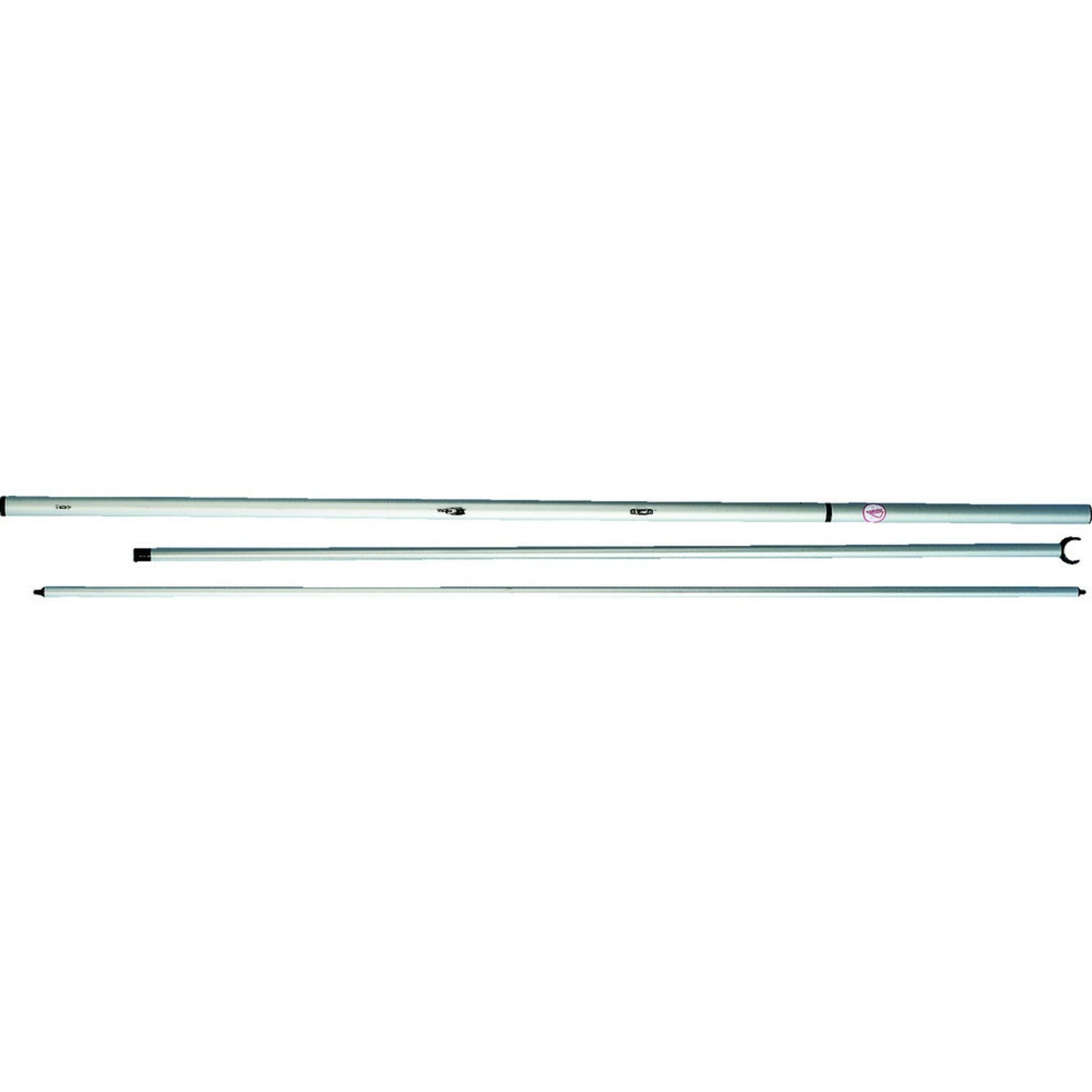 Optiparts Schul-Rigg Komplettset aus gehärtetem 6082 Aluminium, Segelzubehör, inklusive Edelstahl-Niederholer und Nylon-Beschlägen