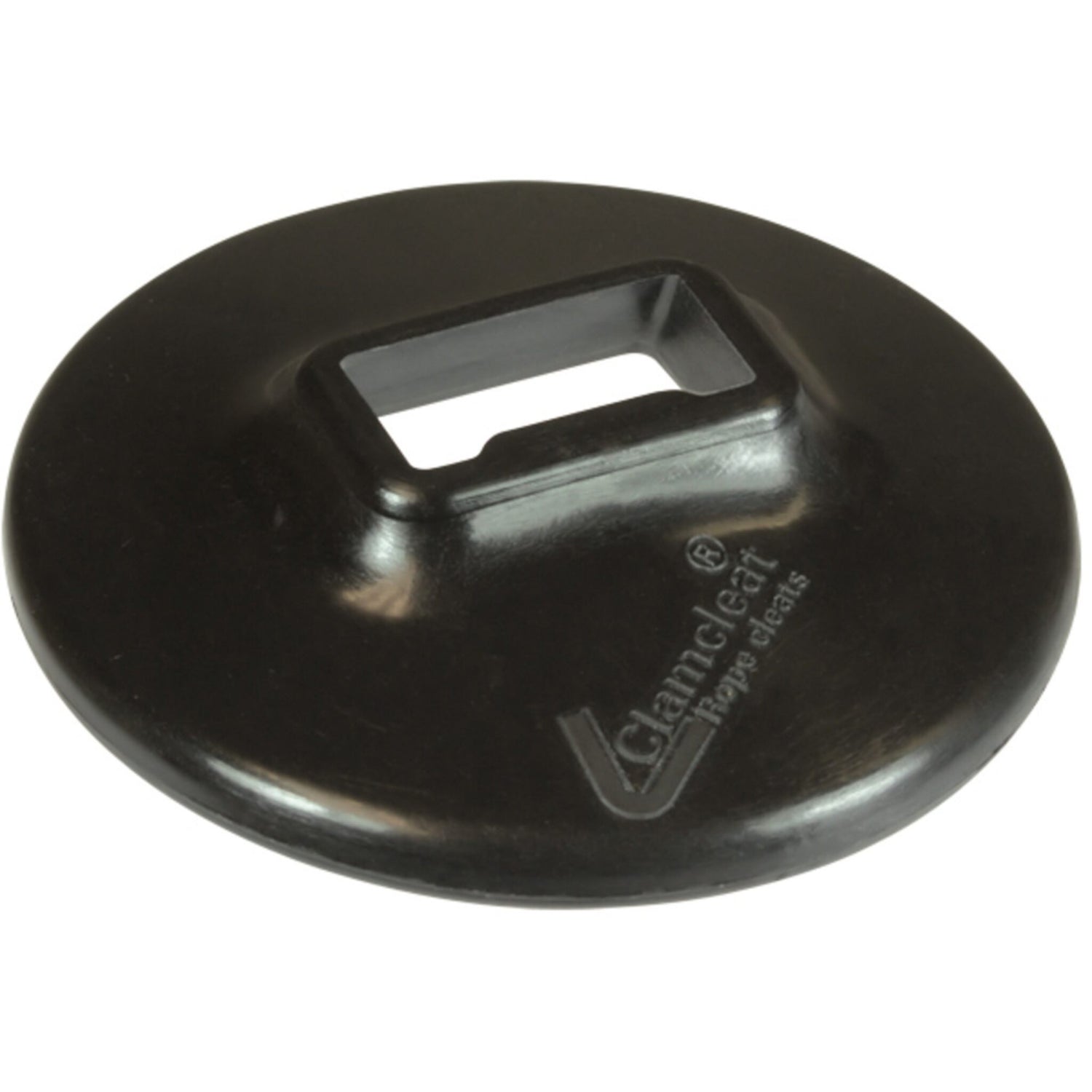 CLAMCLEAT Trapezgriffscheibe 50 mm, Trapezplatte, schwarz für Trapezklemme