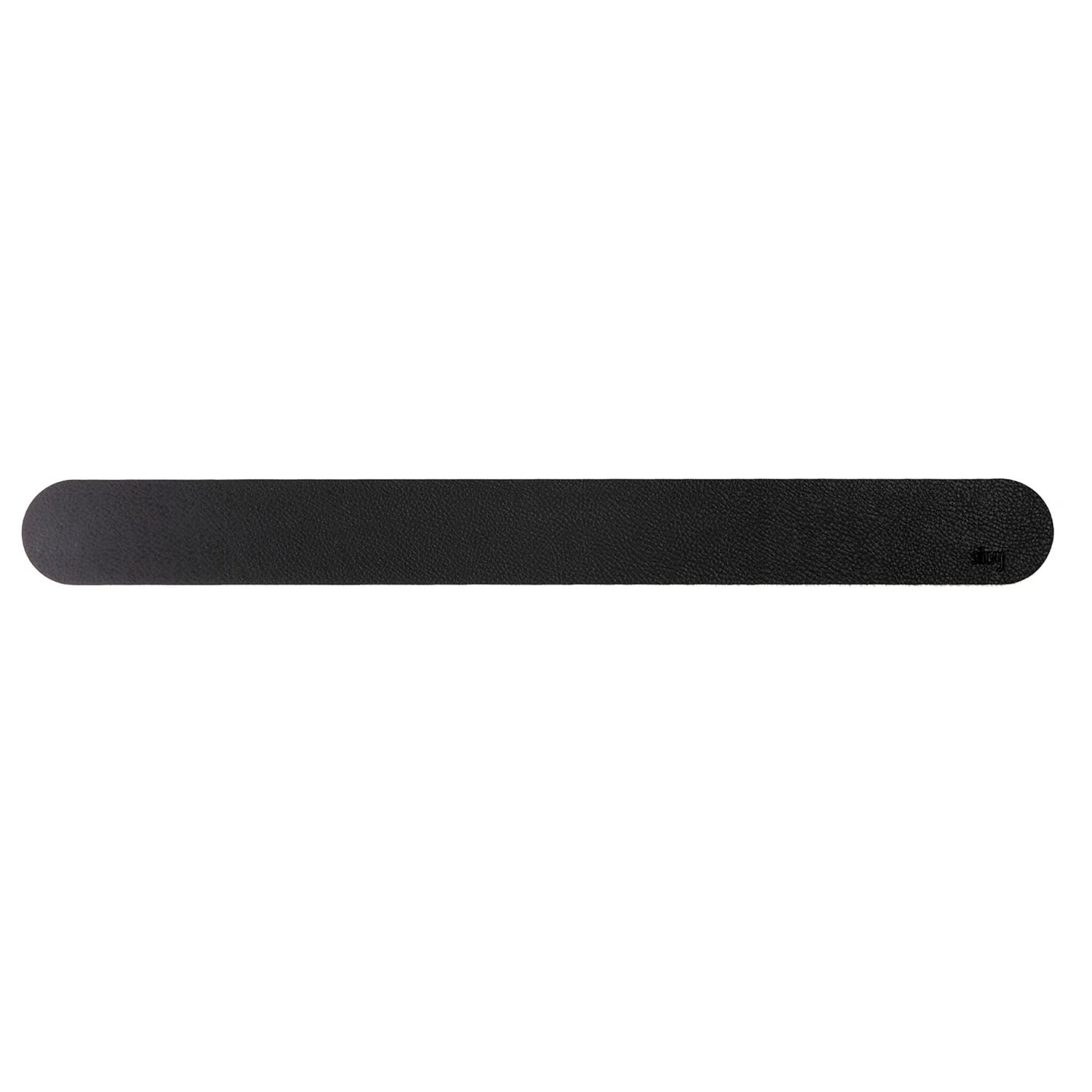 silwy Metall-Leiste schwarz für Magnetgläser 50 cm, Magnetregalschiene, hohe Haftkraft und flexible Anbringung