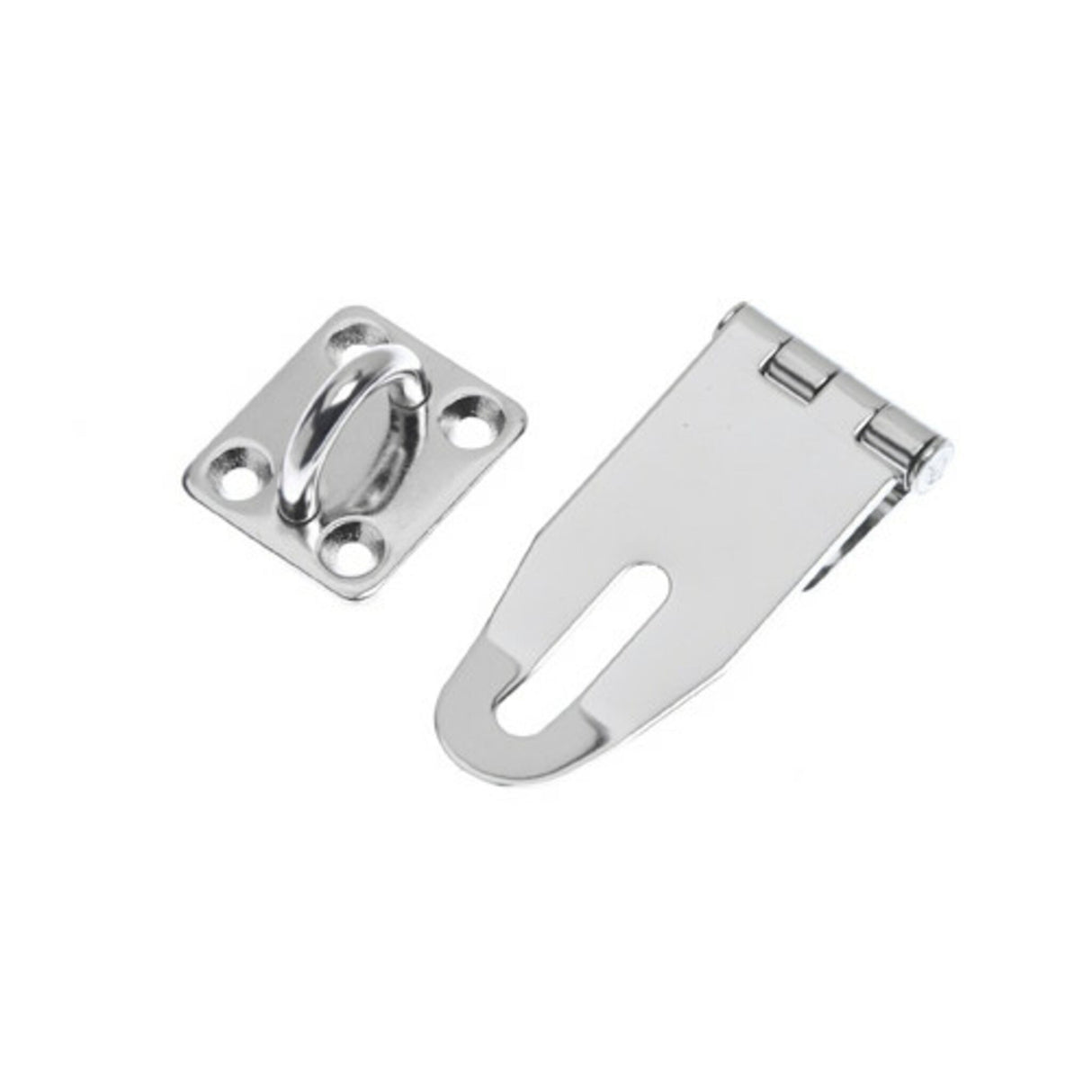 Backskistenbeschlag Edelstahl 71x30 mm, Überfall, rostfreier Stahl AISI 30