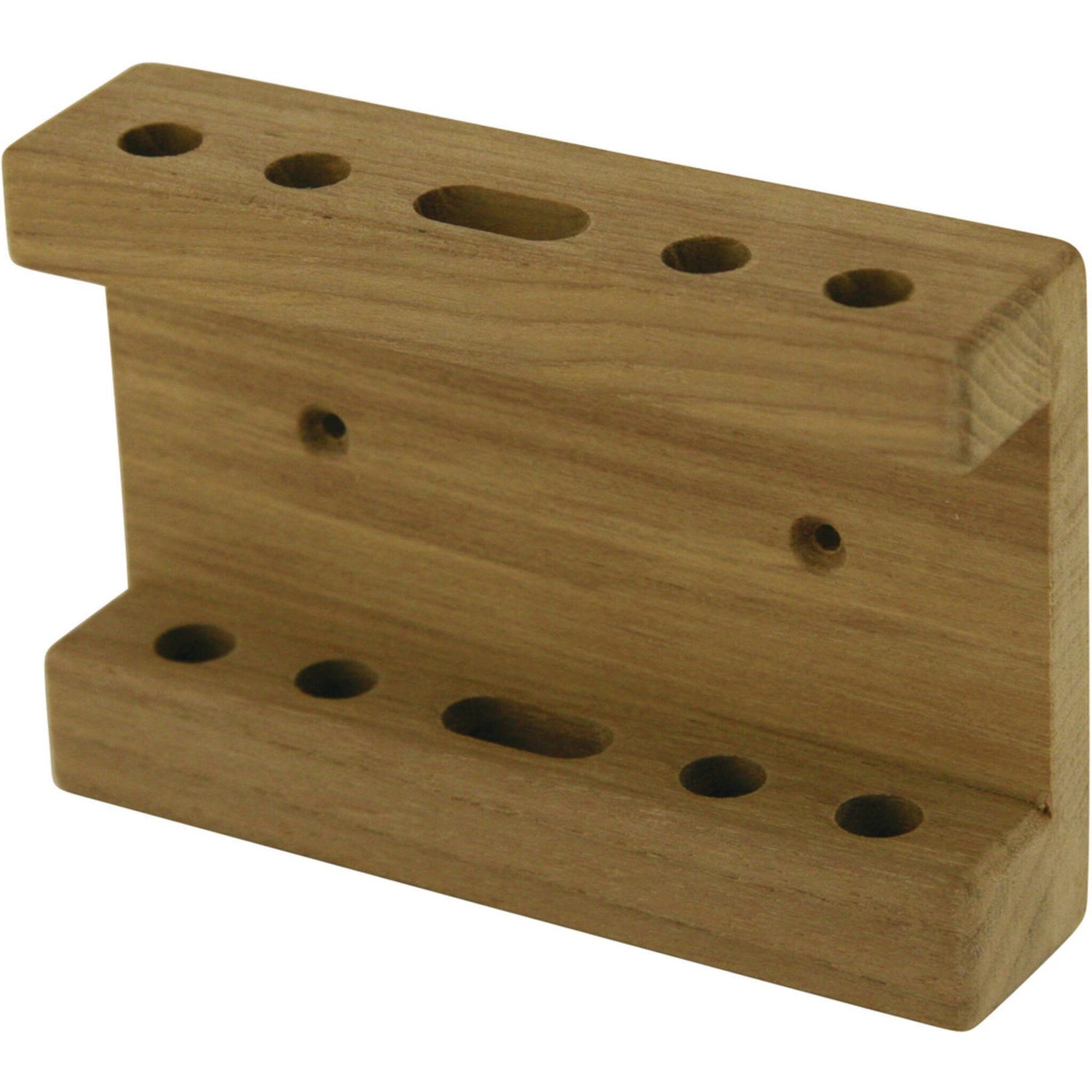 ARC Aufbewahrungsbox Teakholz Mini Navigator, Stiftehalter, zentraler Organizer für Navigation