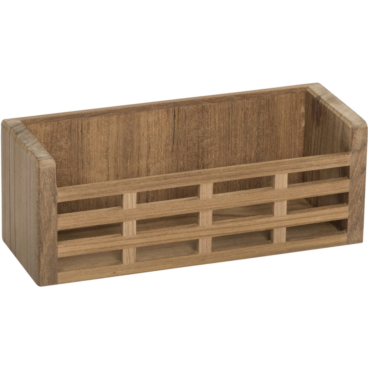 ARC Wandregal Teakholz 28x10x10,5 cm, Wandbord, ideal für kleine Aufbewahrung