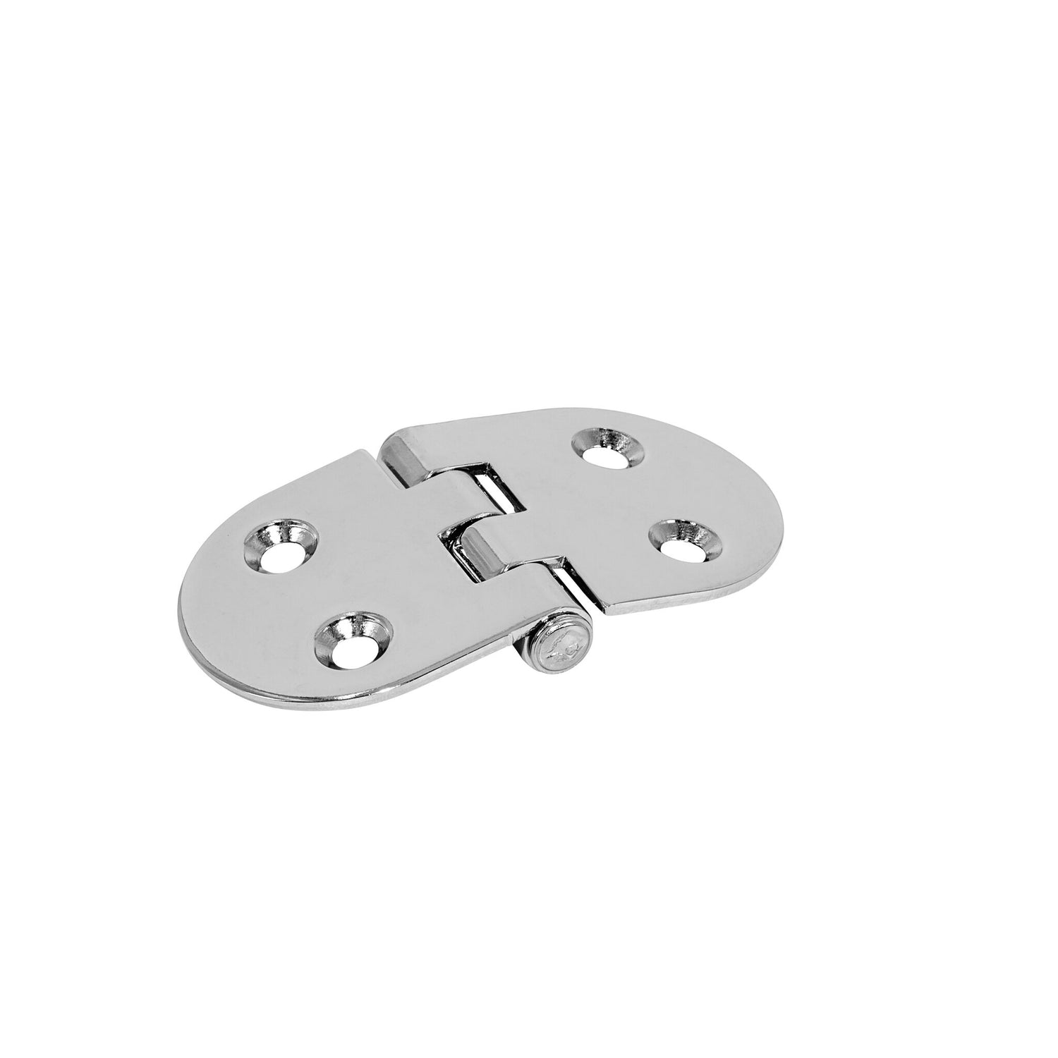 Roca Scharnier Edelstahl 75x40 mm, Niro, säurebeständig AISI 316, elektropoliert - (Optional mit Gelenk oben oder Gelenk unten)