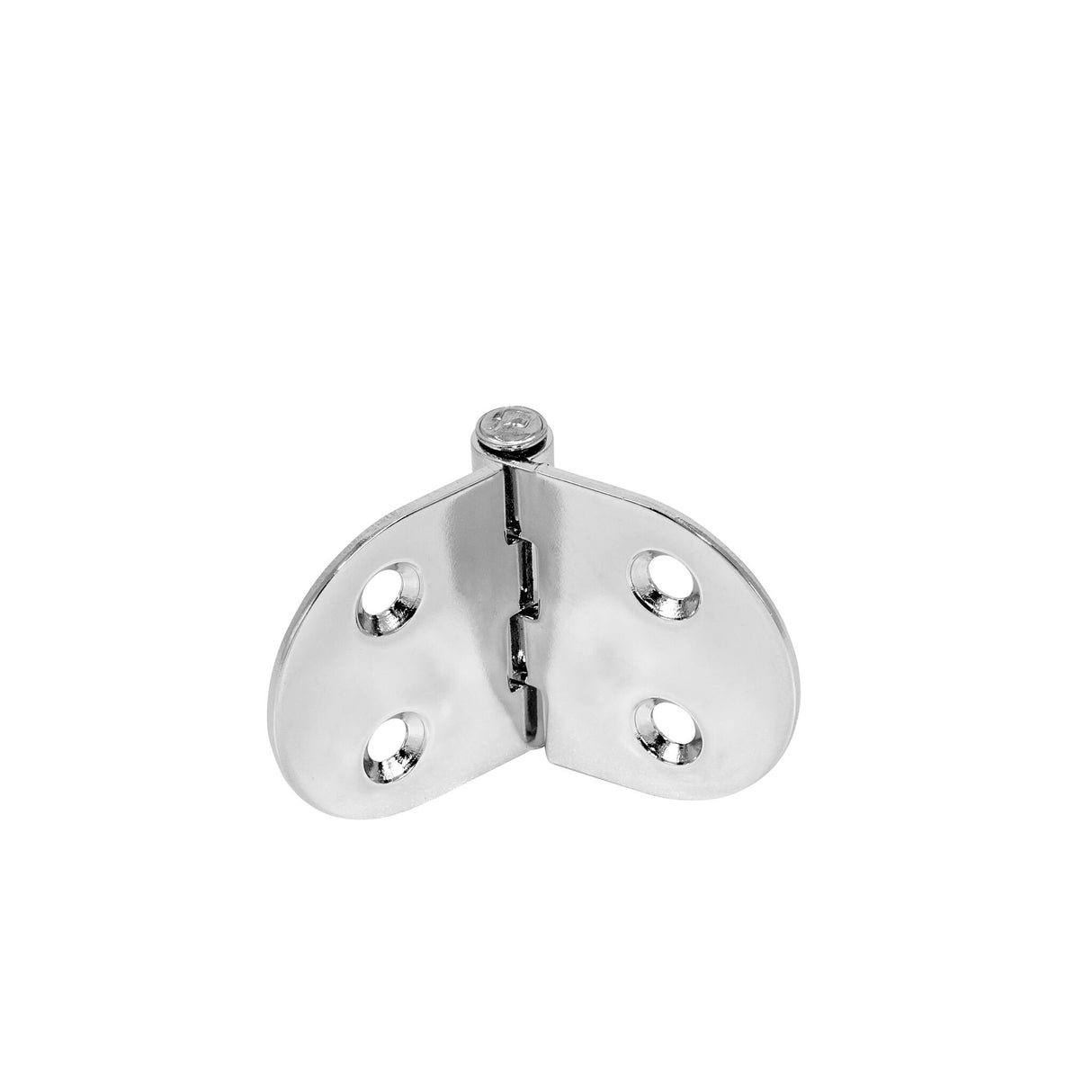 Roca Scharnier Edelstahl 75x40 mm, Niro, säurebeständig AISI 316, elektropoliert - (Optional mit Gelenk oben oder Gelenk unten)