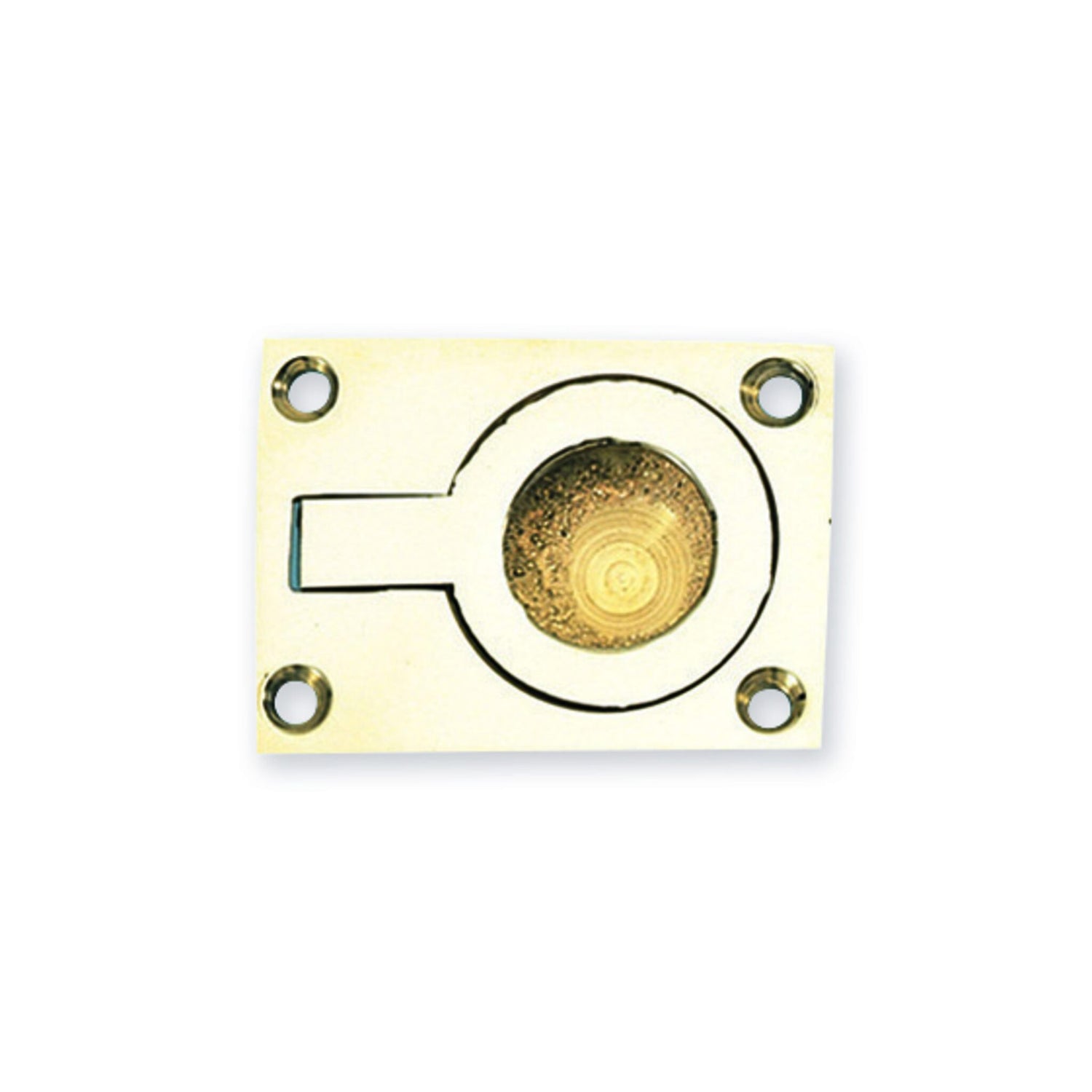 Einlassgriff Lukenheber poliertes oder verchromtes Messing, Türgriff, robust und langlebig - 37x52 mm oder 50x63 mm