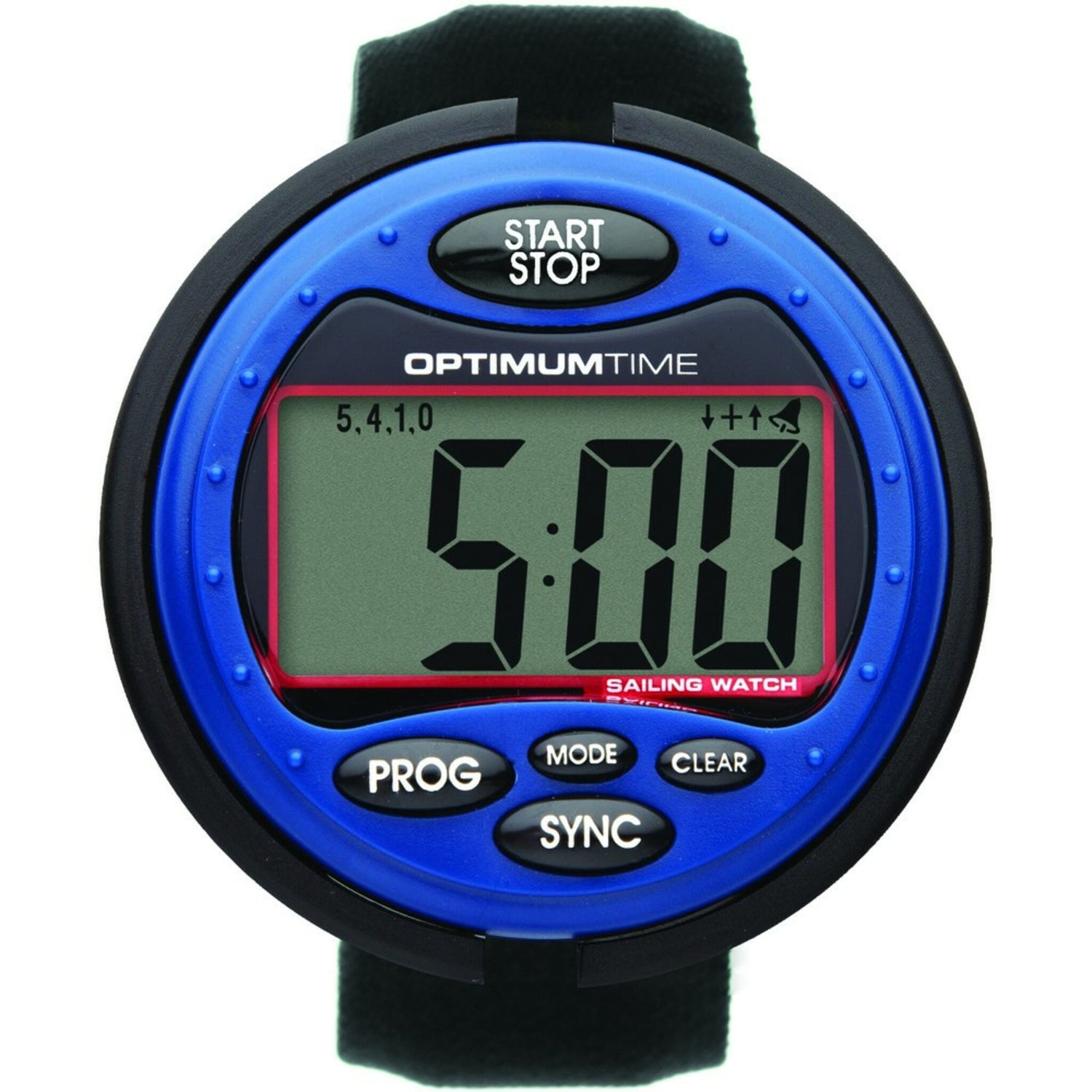 Optimum Regatta-Timer OS 315 Segleruhr, stoßfest und wasserfest, drehbares Display, für Regatta-Segler, Blau
