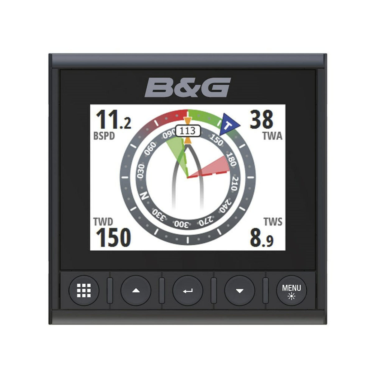B&G Triton² Multifunktionsdisplay 4,1-Zoll Farb-Display, Marine-Display, Intuitive Bedienung