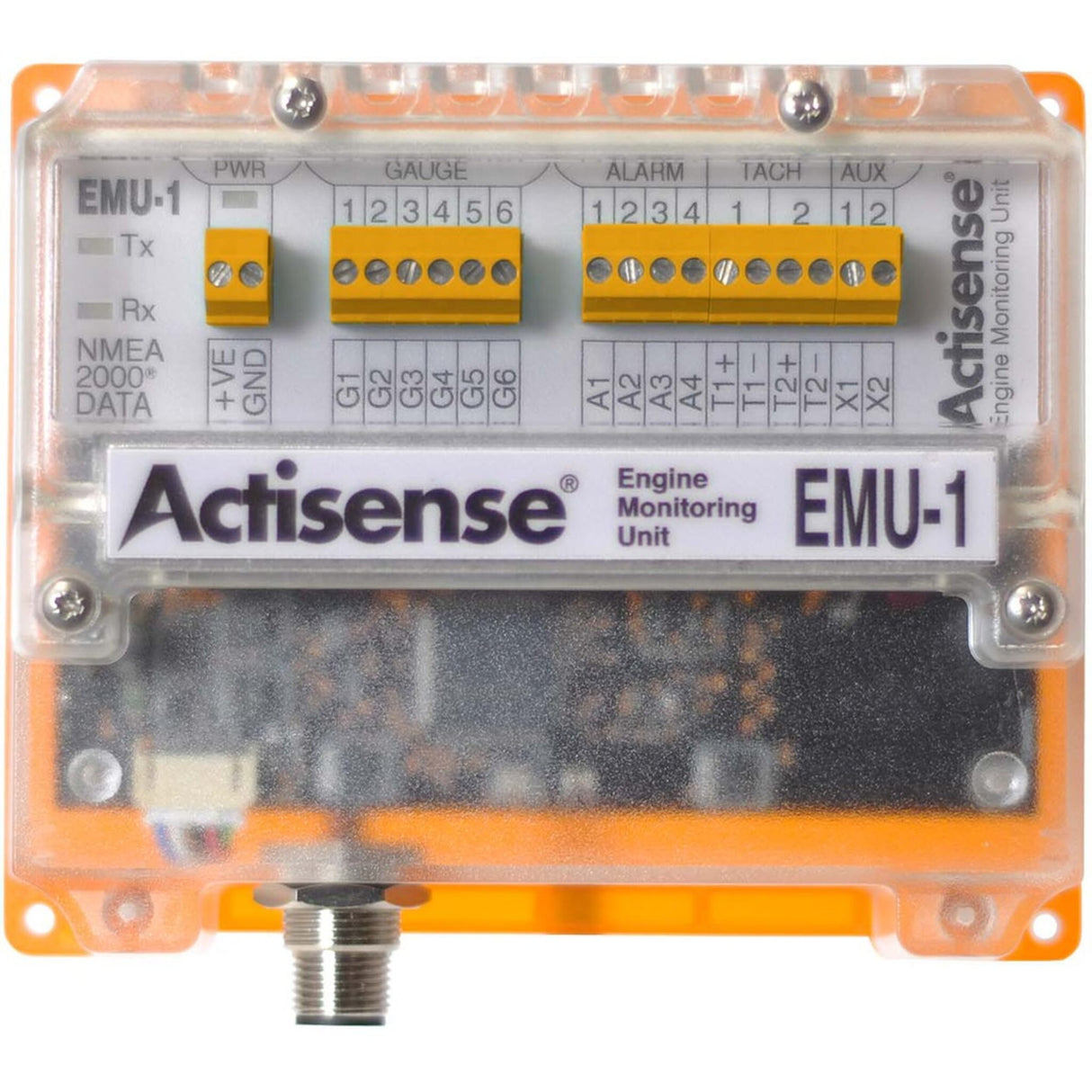 ACTISENSE Motorüberwachungsbox EMU-1 erweiterte Motorüberwachungssystem, Überwachungsgerät, robust und zuverlässig