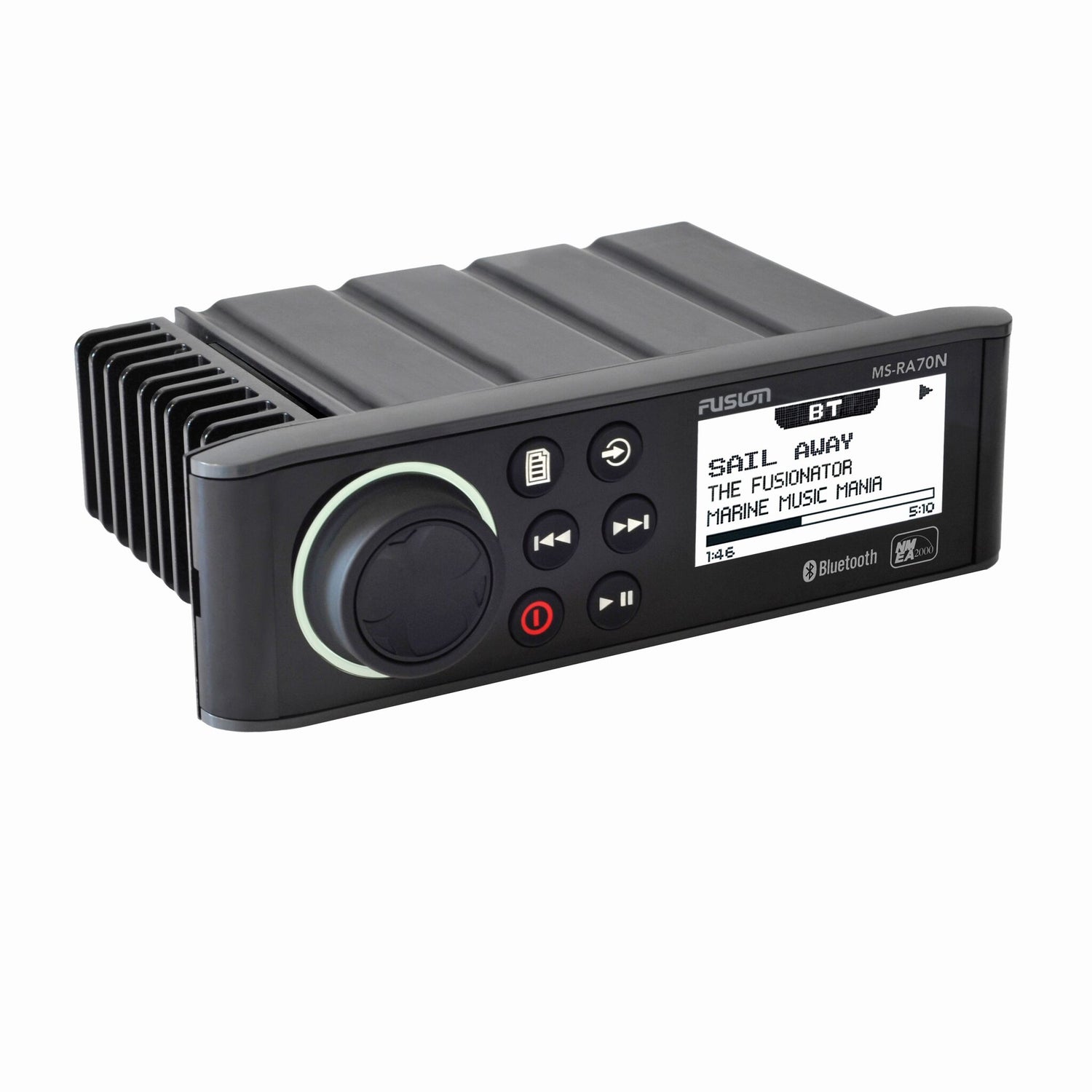 FUSION Marineradio MS-RA70/MS-RA70N | Wasserfestes Marine-Entertainment-System mit Bluetooth, kraftvollem Sound und USB-Anschluss - (Optional mit USB-Anschluss)