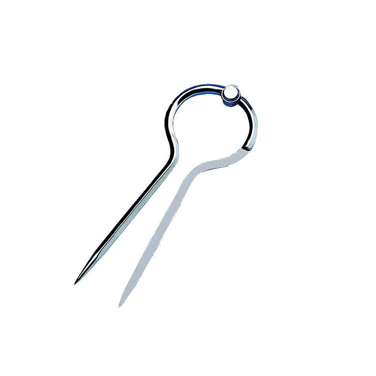 Kartenzirkel Messingqualität Einhand- und Marinezirkel, präziser Zeichenzirkel, einfache Handverstellung, inkl. Kunstlederetui - (Optional mit Kunstlederetui)