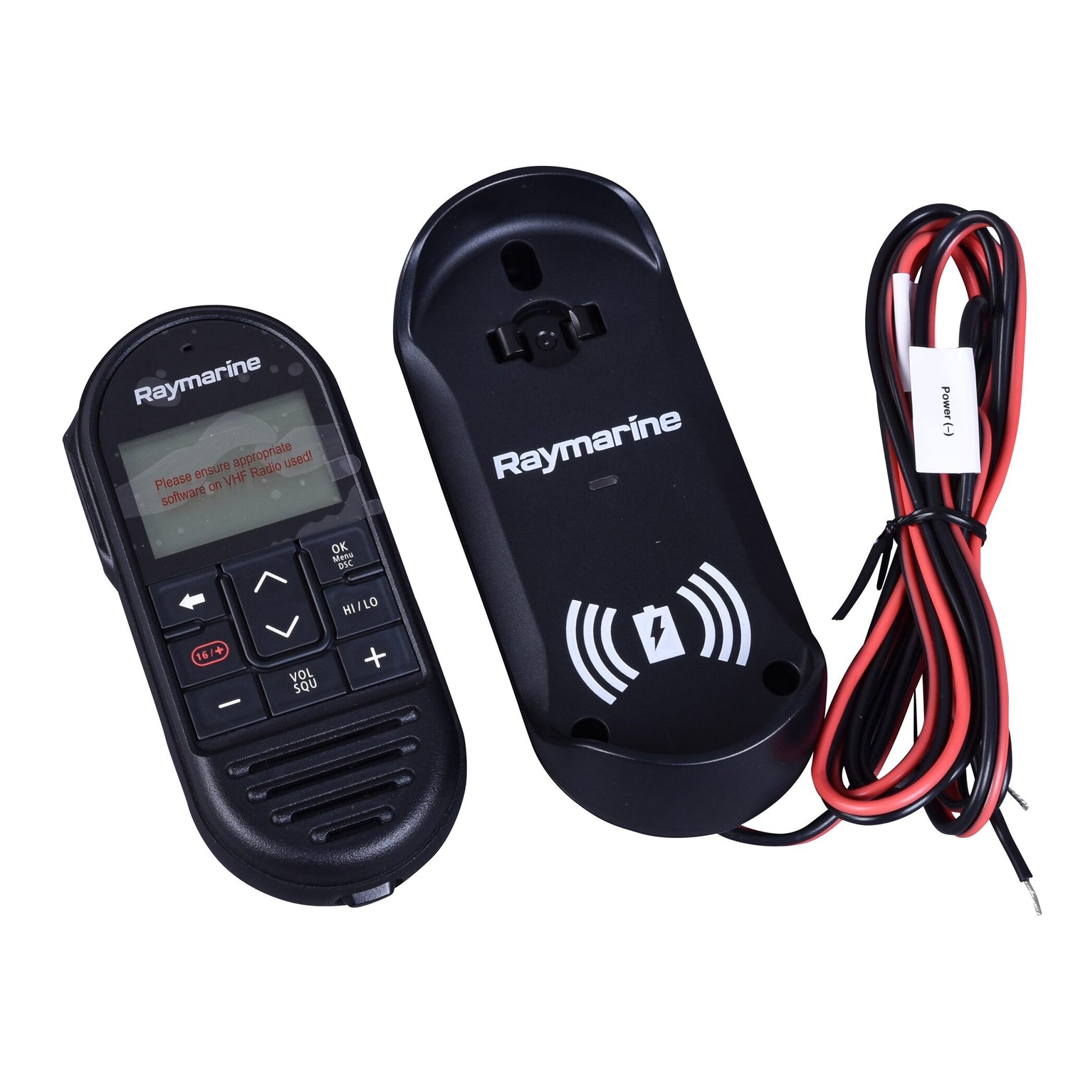Raymarine Kabelloses Headset Kompatibel mit Ray63 und Ray73, Kabelloses Funkgerät, Induktive Ladetechnologie