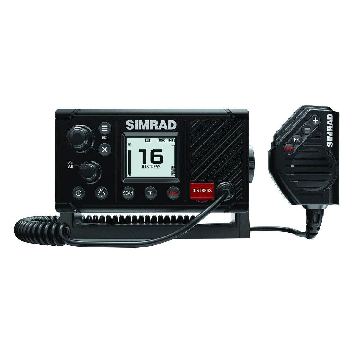 Simrad UKW Funkanlage DSC-zertifiziert mit GPS, Schiffsfunke, ideal für Boote und Hochseeschiffe