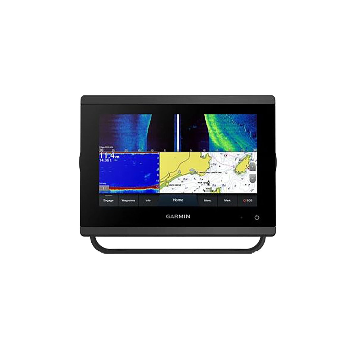 Garmin Kartenplotter GPSMAP 723xsv mit CHIRP-Echolot, Echolotkombination, hohe Rechenleistung und weltweite Basiskarte