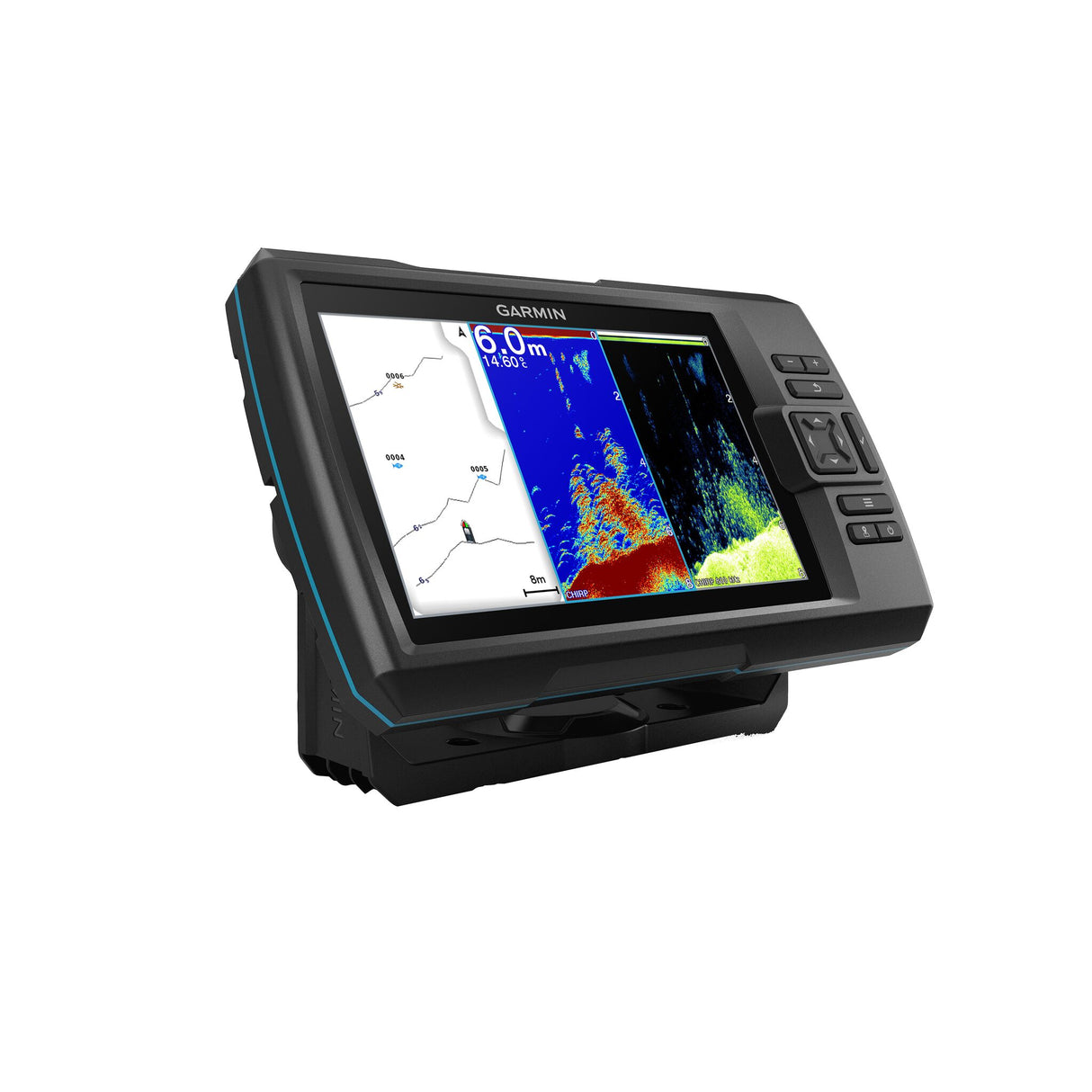 Garmin Fishfinder STRIKER™ 7cv mit GT20-Geber, Echolot, lebhafte Sonar-Farben und GPS-Wegpunkte-Markierung