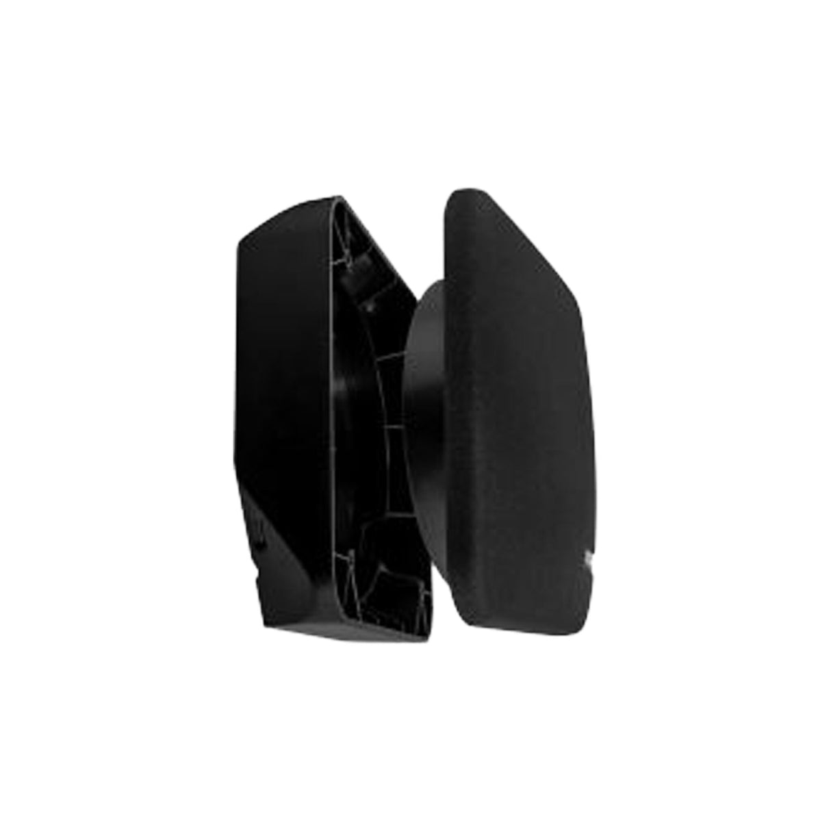 Fusion Abstandshalter 3-Punkt-Montage schwarz, Halterung für Lautsprecher, für Ecken-Decken-Wand-Montage