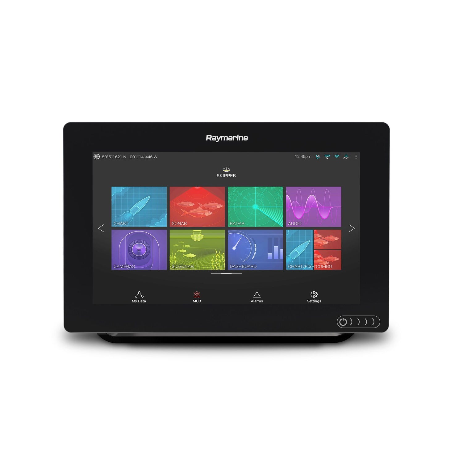 RAYMARINE Multifunktionsdisplay AXIOM+ mit HydroTough™ IPS LCD, Hochleistungs-Display, integriertes WLAN & Bluetooth - 7" - 12"