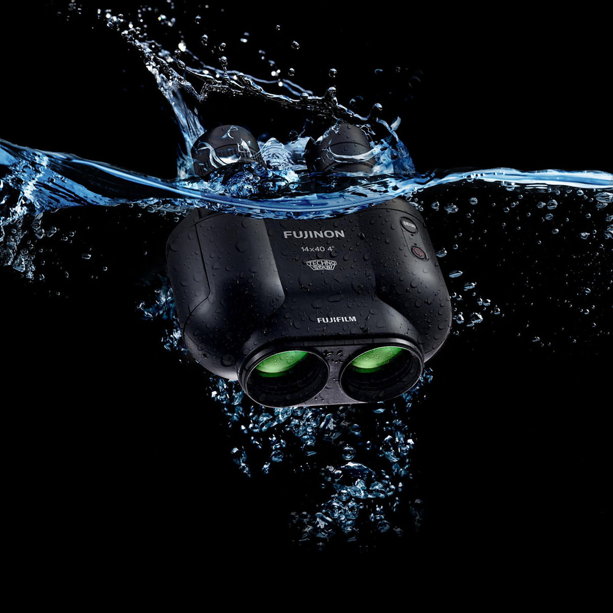 Fujinon Fernglas 14x Vergrößerung Bildstabilisierung, Ferngläser, Wasserdicht mit Kompass
