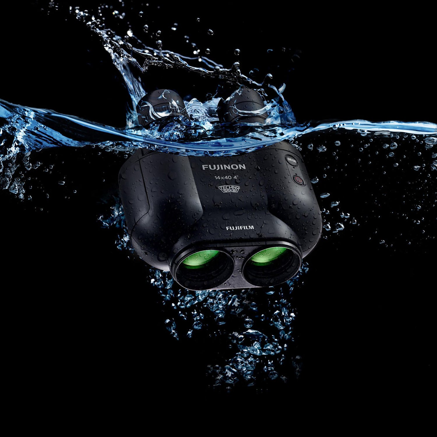 Fujinon Fernglas 14x Vergrößerung Bildstabilisierung, Ferngläser, Wasserdicht mit Kompass