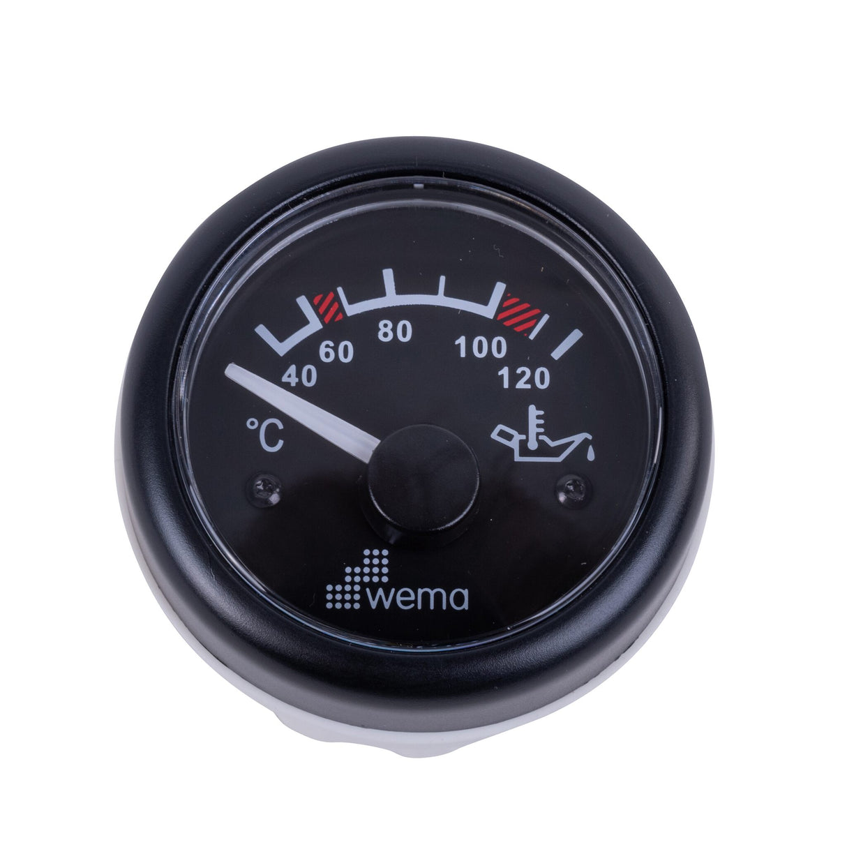 wema Öltemperatur-Anzeige IP67, Temperaturmessgerät, Antibeschlaglinse & LED-Beleuchtung