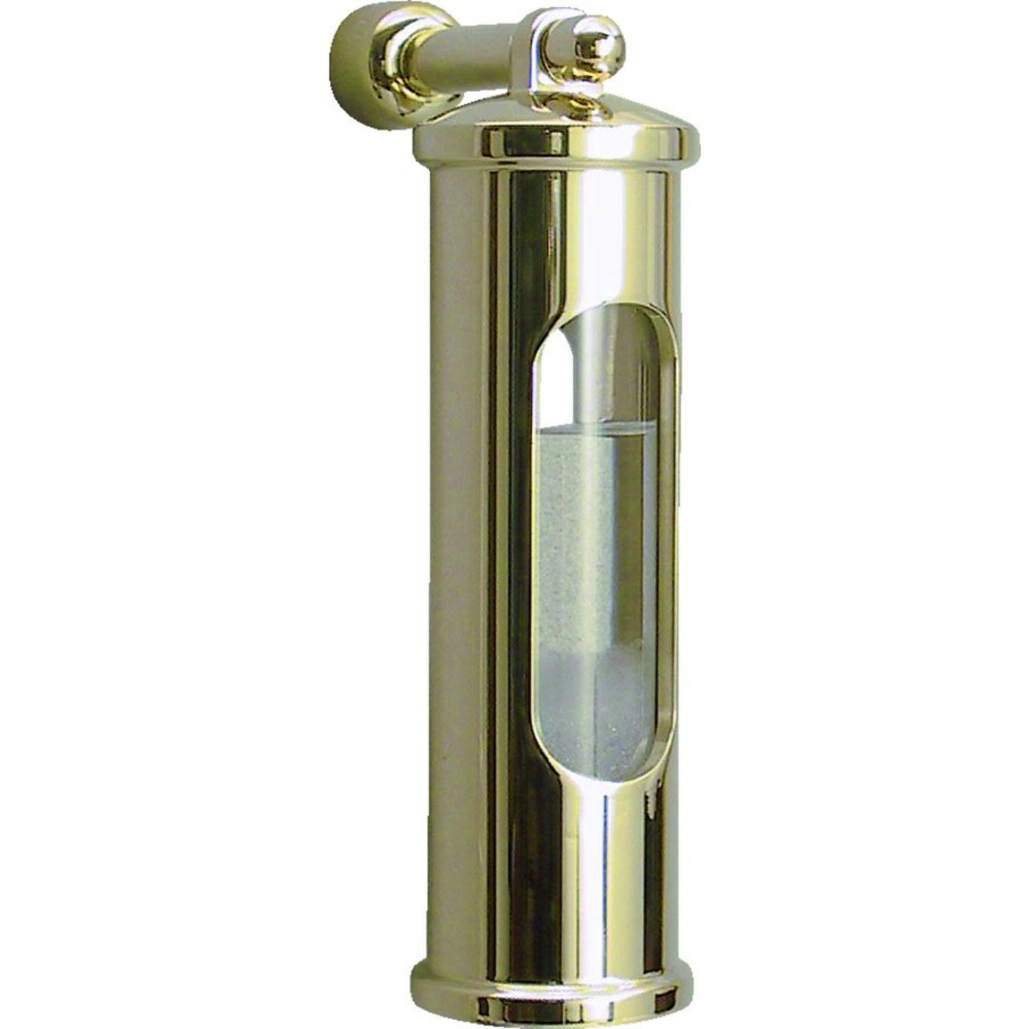 E.S. Sørensen Sturmglas Messing Vintage Wetterinstrument, Kristallgefülltes Barometer, für Zuhause und Boot