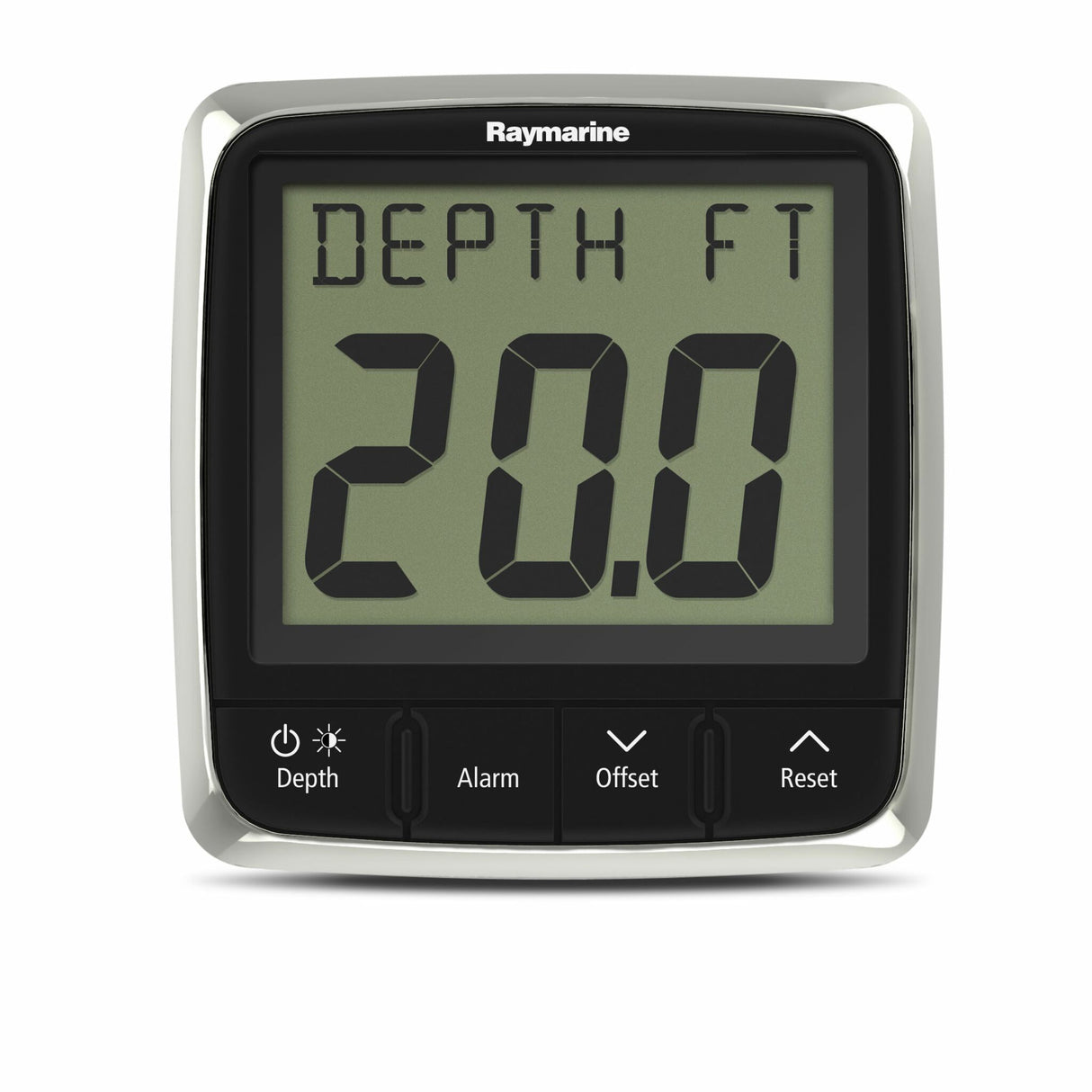 Raymarine Multifunktionsdisplay große Ziffern rote Hintergrundbeleuchtung, Echolot-System, geringer Stromverbrauch