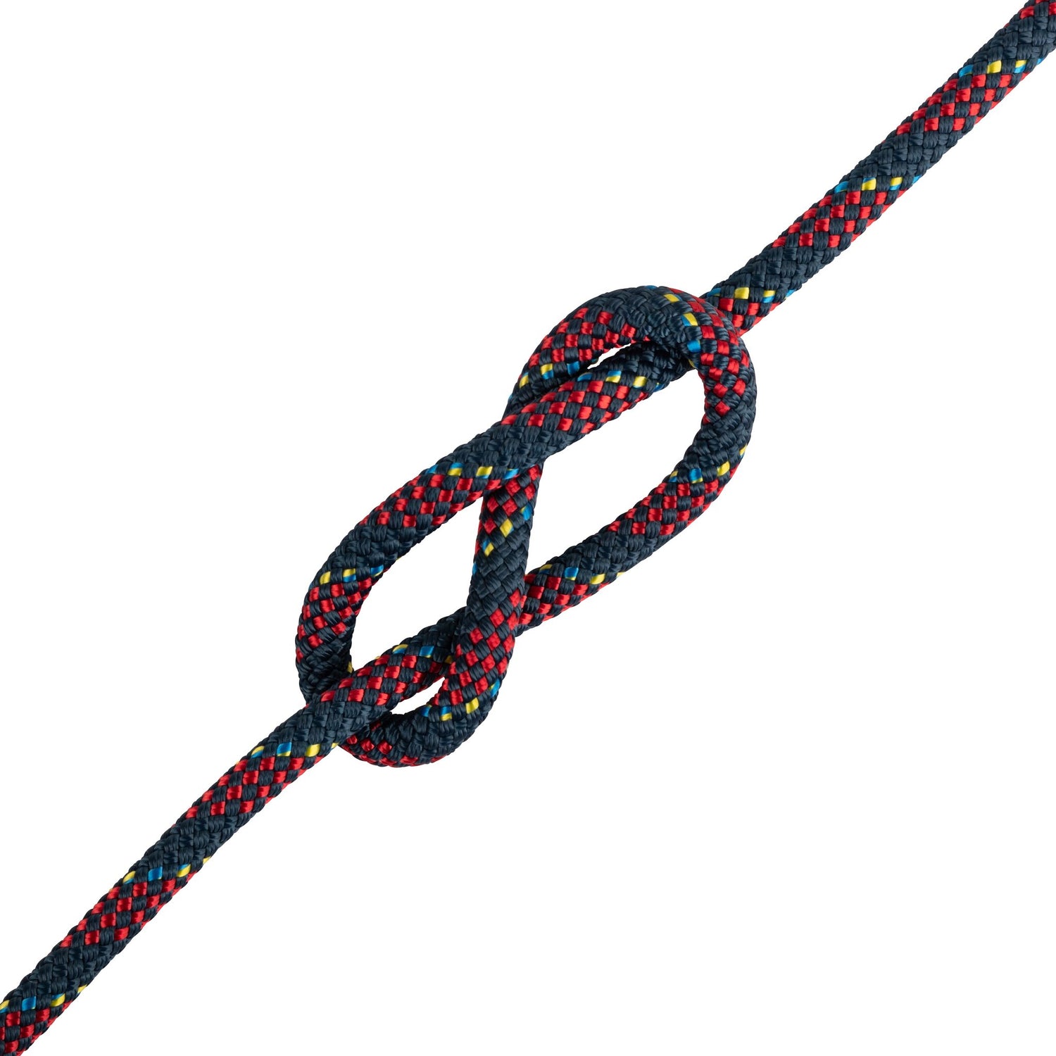 LIROS Tauwerk Regatta 2000, 1 Meter, hochwertiges Dyneema® SK7, für Fall- und Schotenanwendungen - 3 - 10 mm, rot, blau, gelb, grün