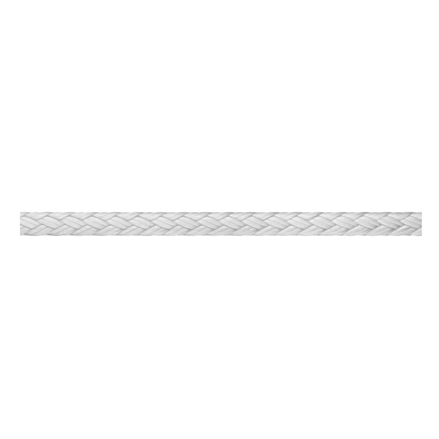 LIROS D-Pro Tauwerk Meterware 1 m, optimierte Bruchlasten, leicht und langlebig, ideal für Jollen und Regattaboote - 3 - 8 mm, weiß, blau, schwarz, rot, carbon-grau