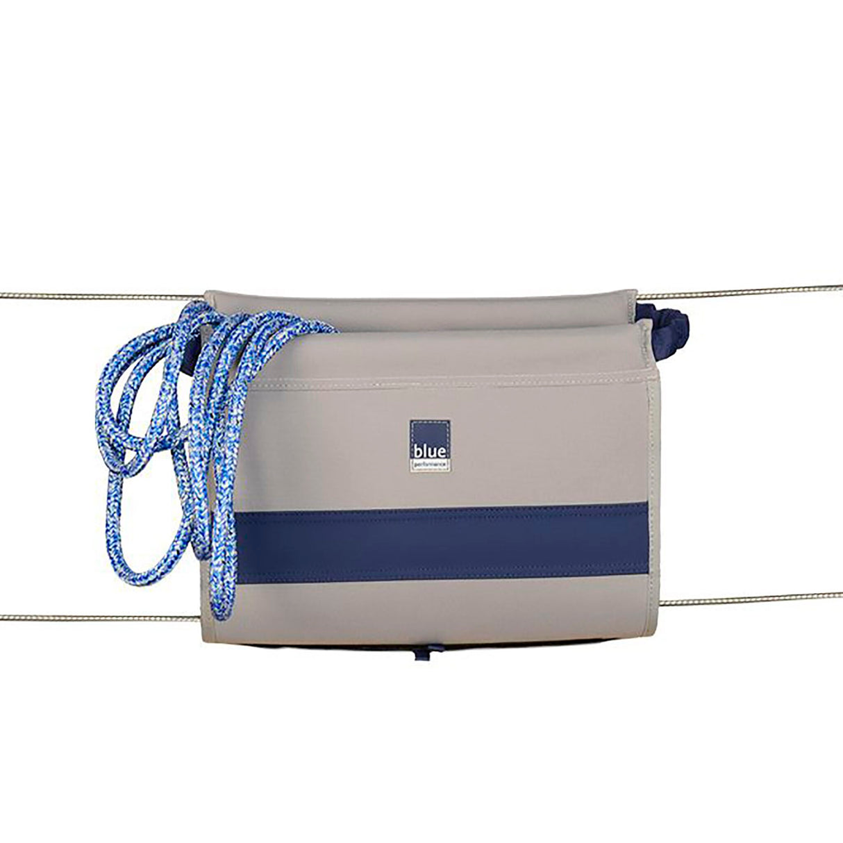 Blue Performance Relingstasche Wasserabweisend UV-resistent, Bootstasche, integrierte Regenabdeckung Ripstop-Nylon