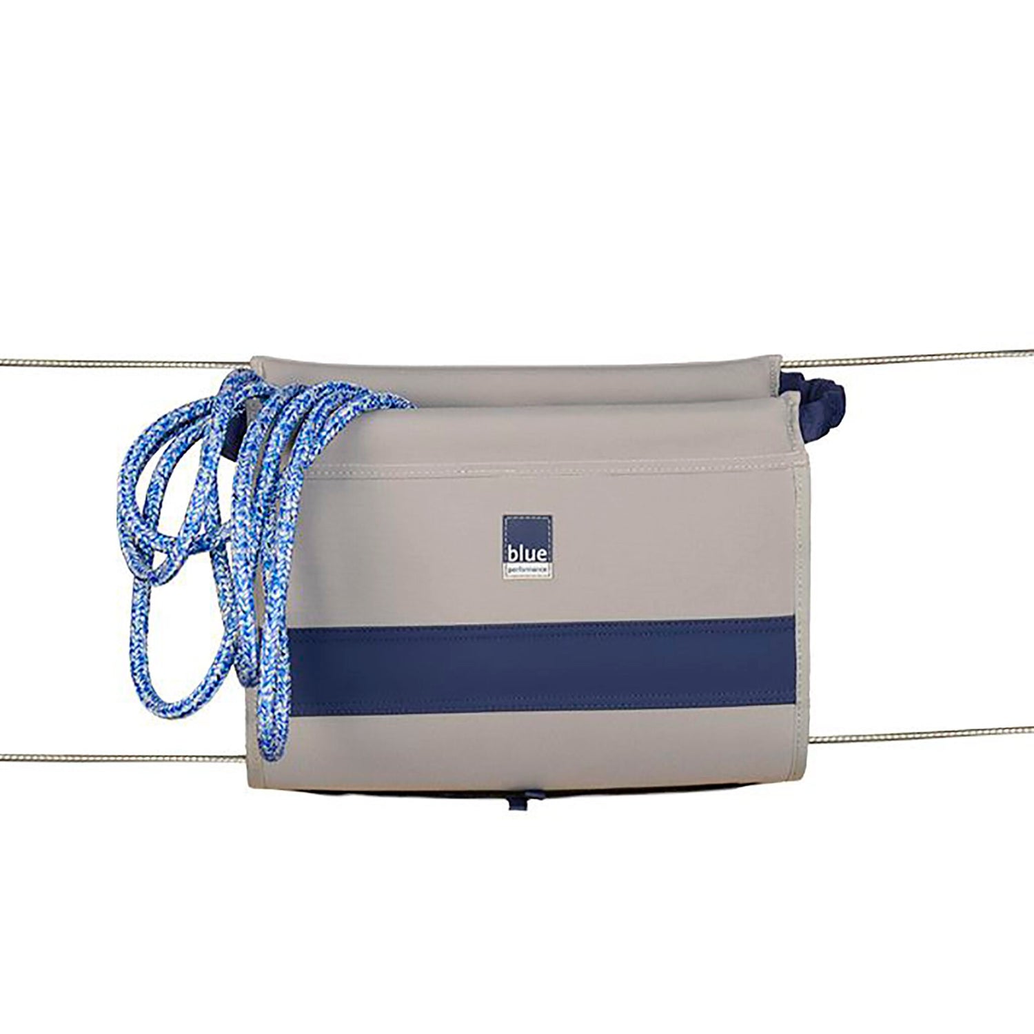 Blue Performance Relingstasche Wasserabweisend UV-resistent, Bootstasche, integrierte Regenabdeckung Ripstop-Nylon
