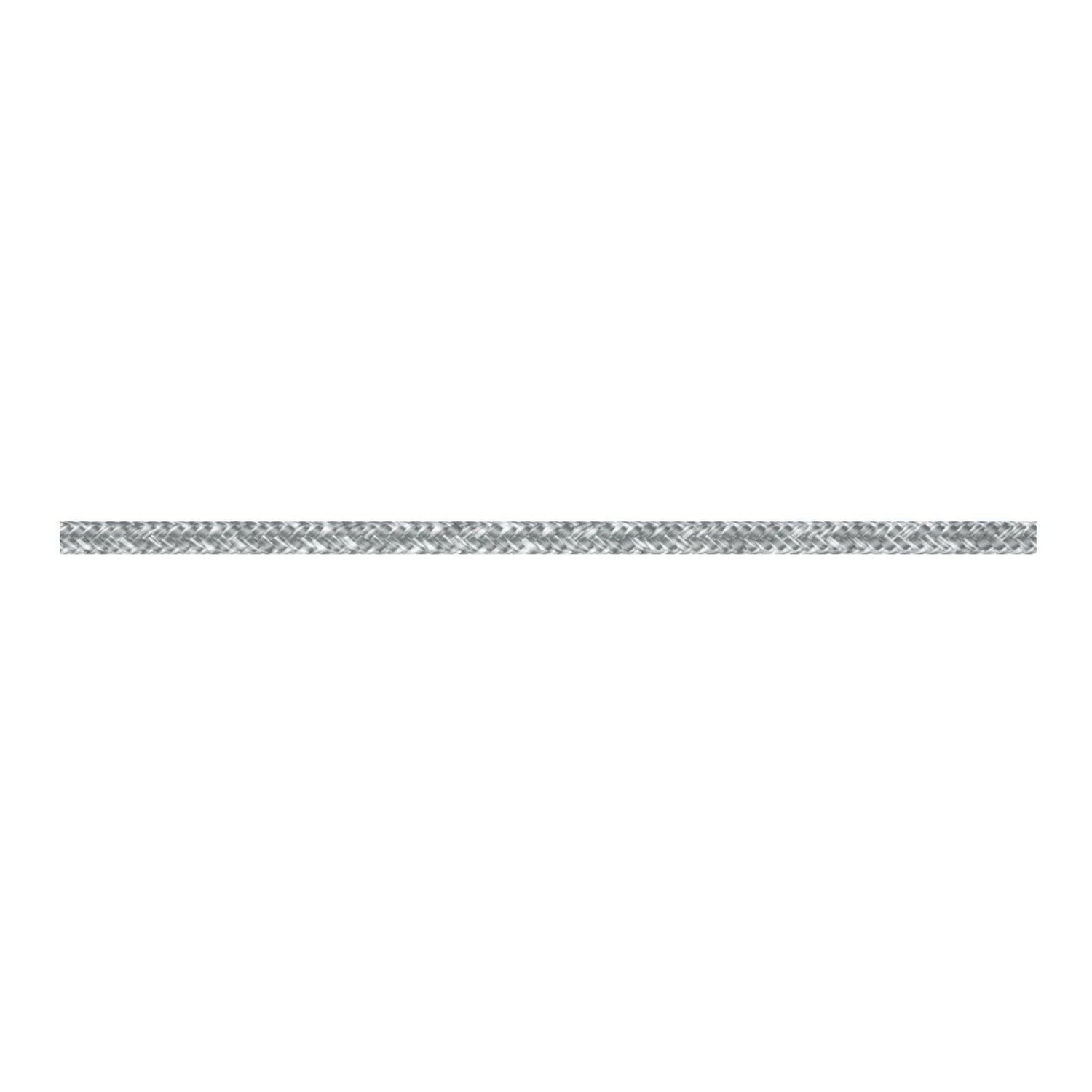 LIROS Magic Sheet Segelleine flexibel, Schot für Sportboote, perfekter Grip - 7 - 9 mm, weiß-silber, weiß-marine, weiß-orange