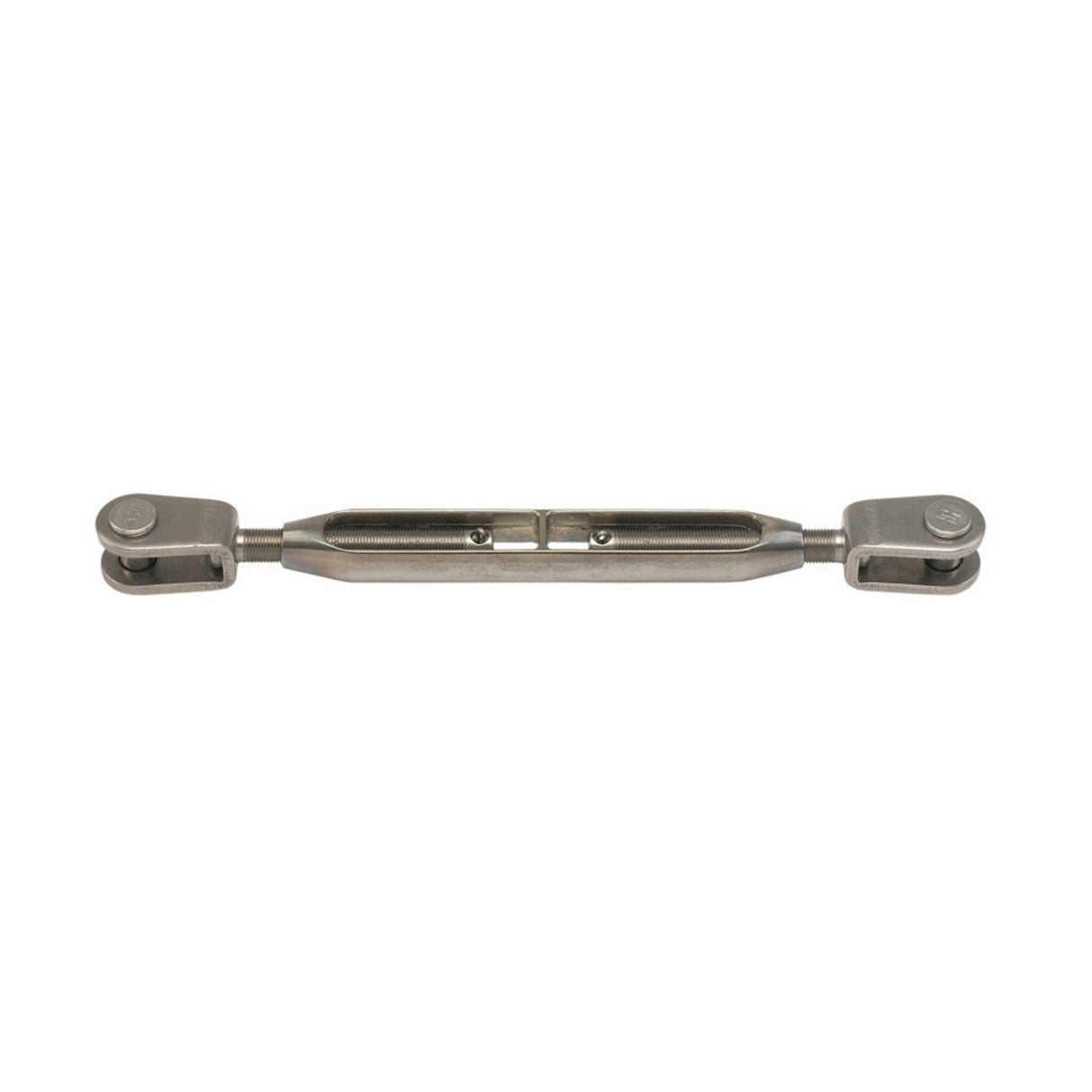 SELDÉN Wantenspanner Gabel UNF-Feingewinde aus verchromter Bronze, Wannauspanner mit Splintsicherung - 5/16" - 5/8" UNF-Feingewinde