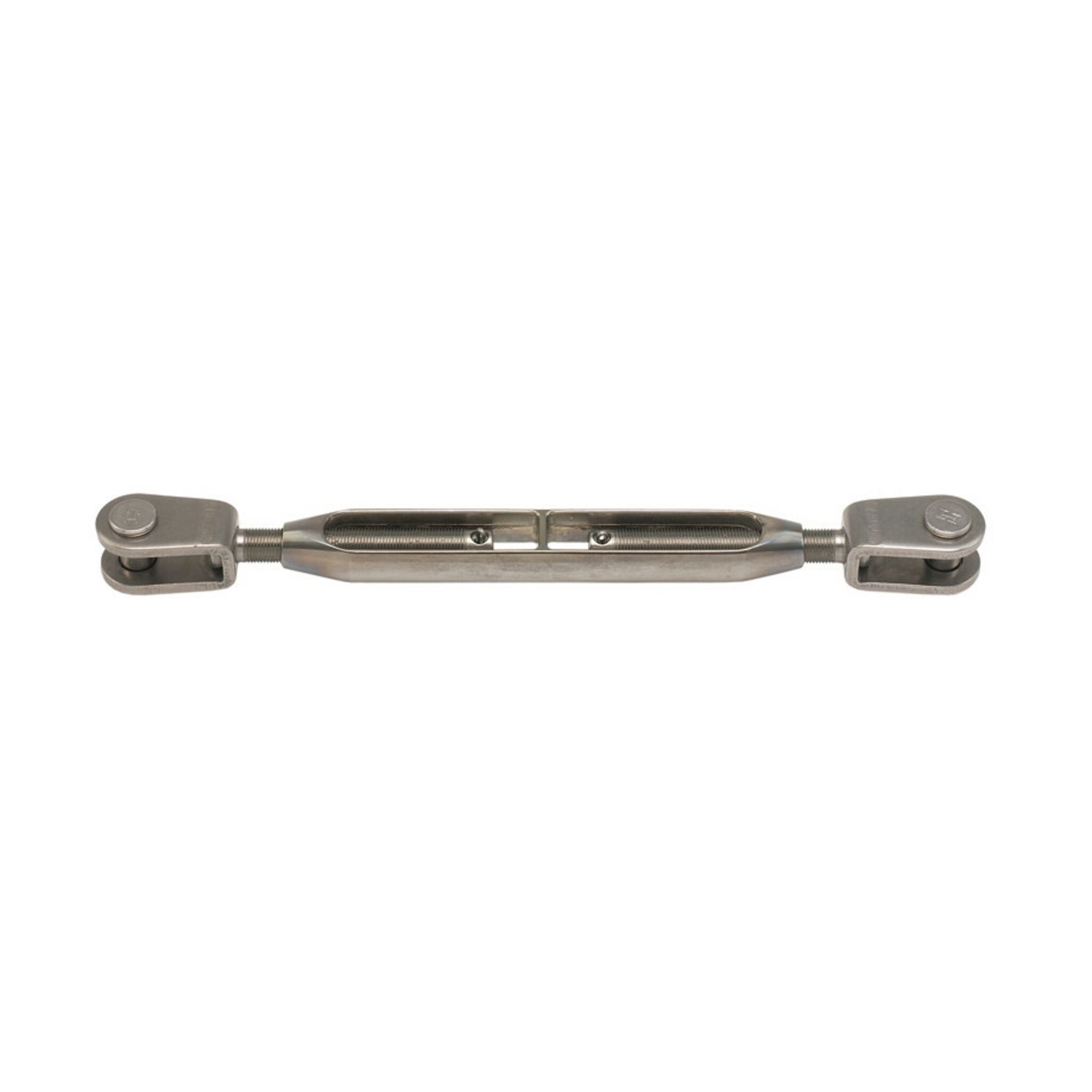 SELDÉN Wantenspanner Gabel UNF-Feingewinde aus verchromter Bronze, Wannauspanner mit Splintsicherung - 5/16" - 5/8" UNF-Feingewinde